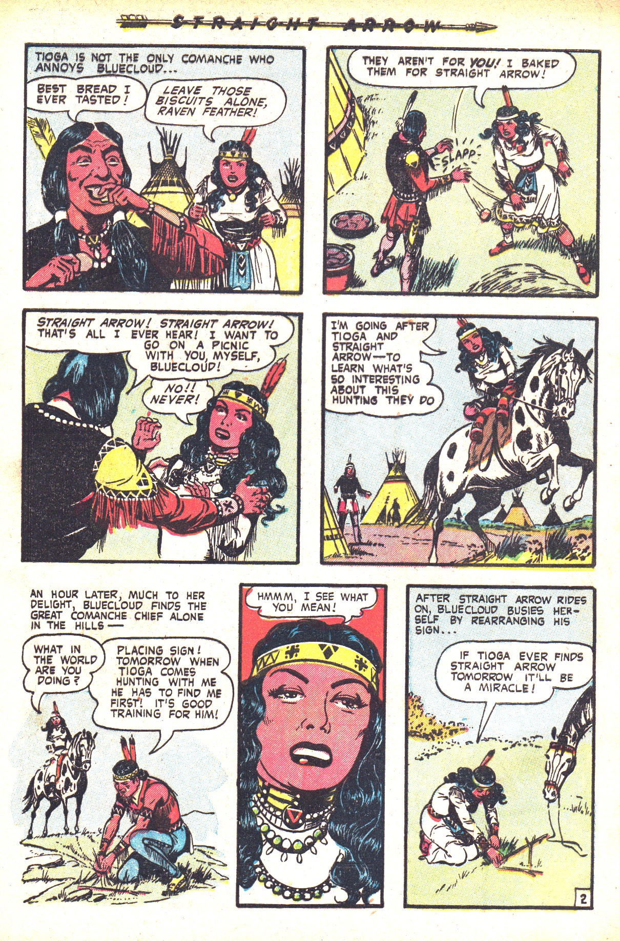 Read online Straight Arrow comic -  Issue #36 - 4