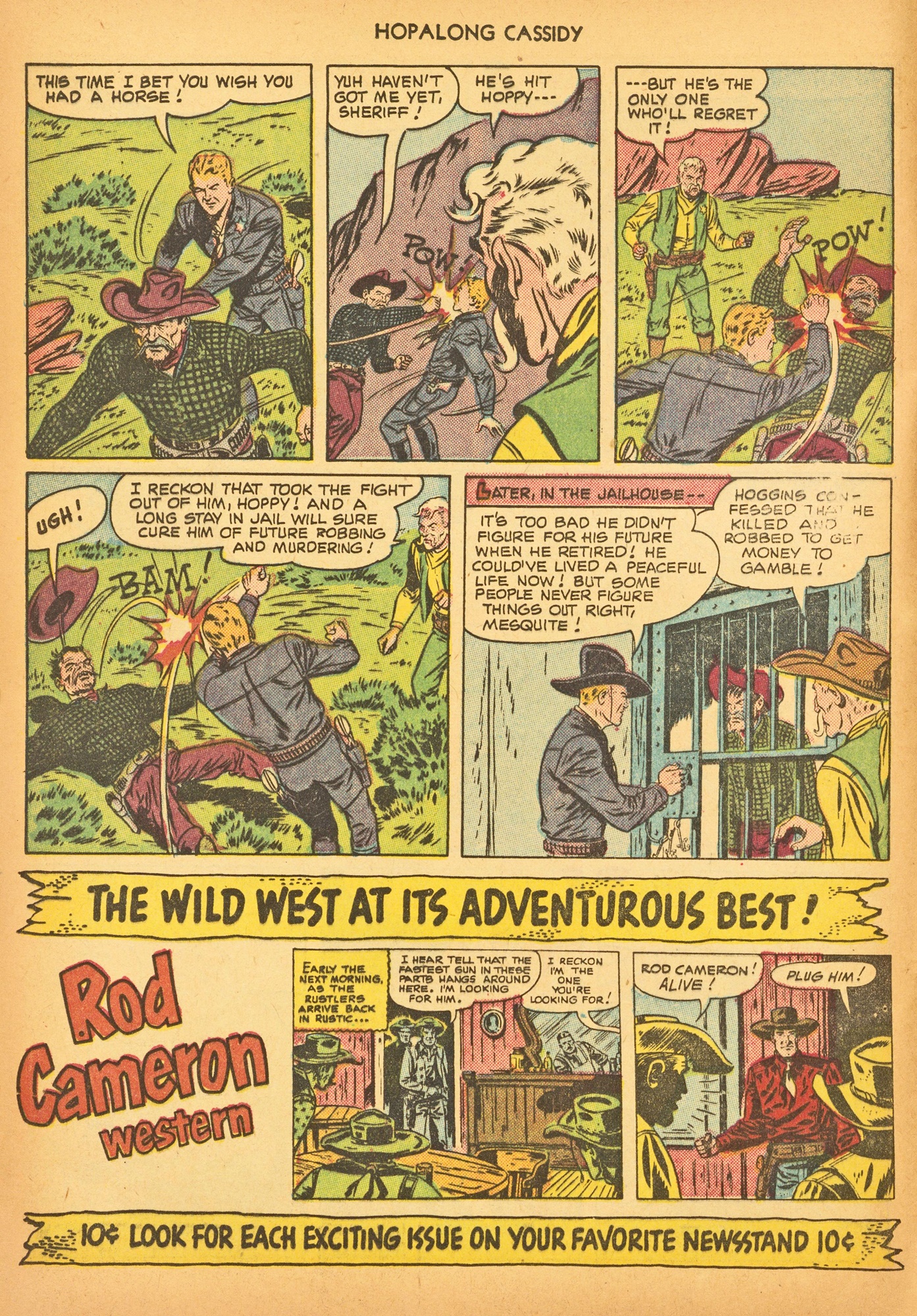Read online Hopalong Cassidy comic -  Issue #54 - 12