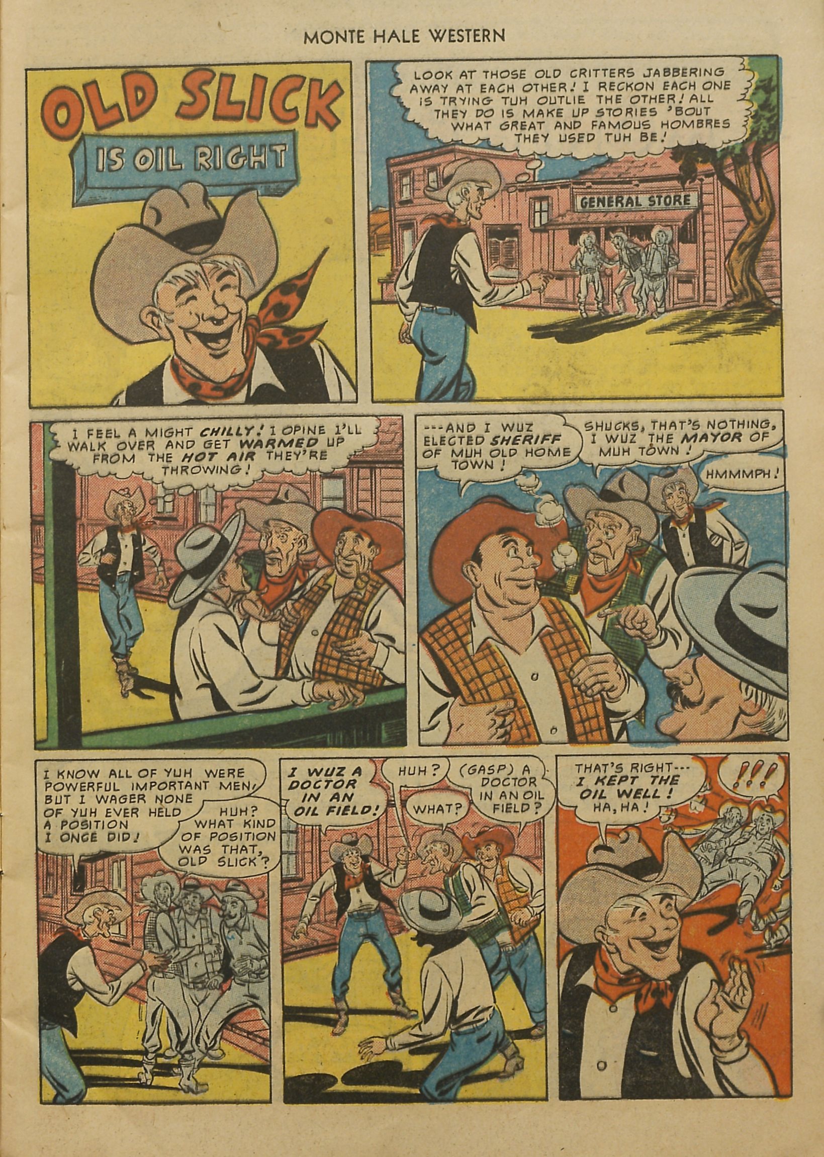 Read online Monte Hale Western comic -  Issue #52 - 17