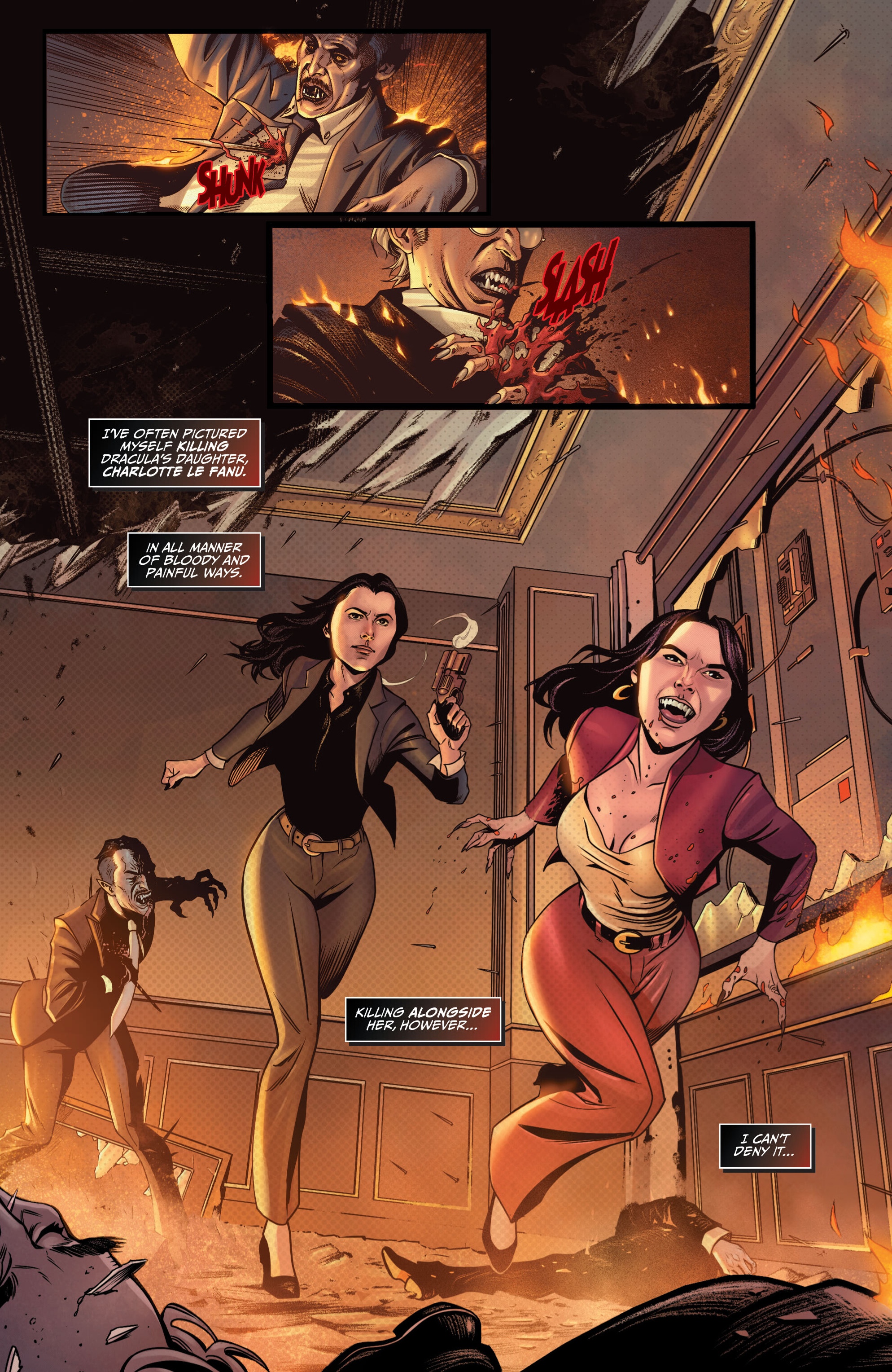Read online Van Helsing Annual: Bride of the Night comic -  Issue # Full - 7