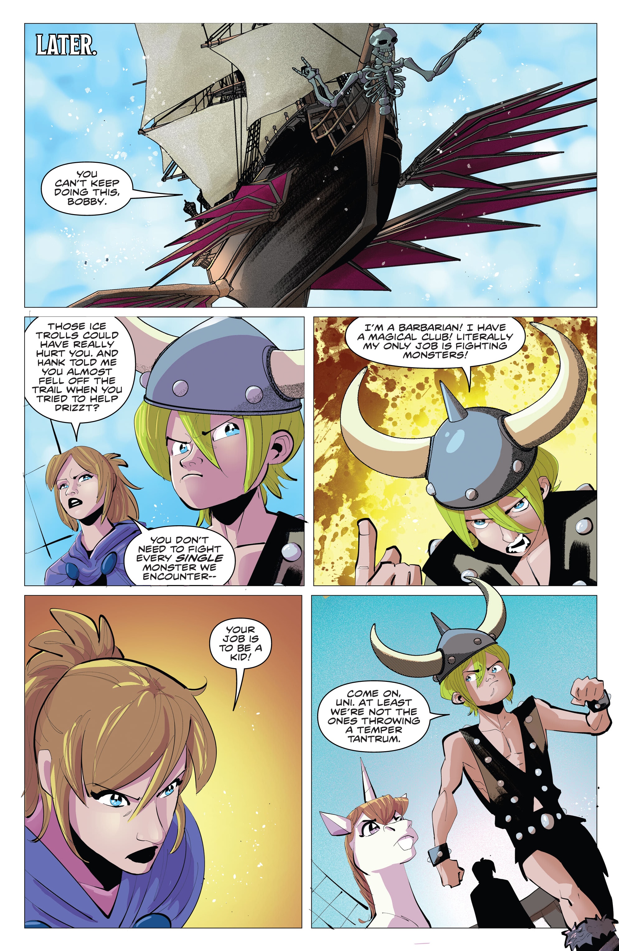 Read online Dungeons & Dragons: Saturday Morning Adventures (2024) comic -  Issue #1 - 17