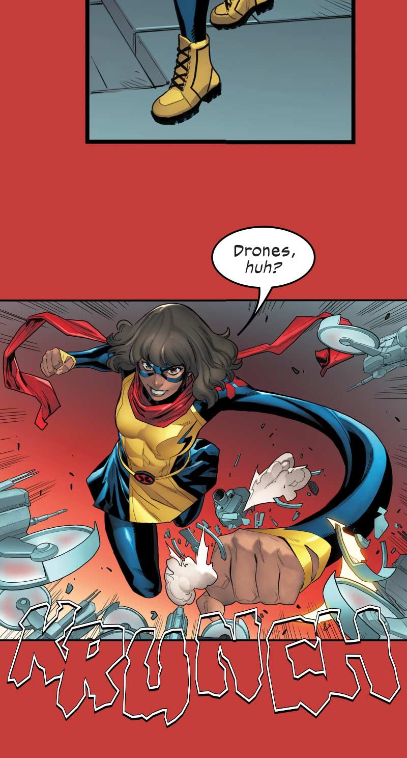 Read online Ms. Marvel: The New Mutant Infinity Comics comic -  Issue #2 - 52