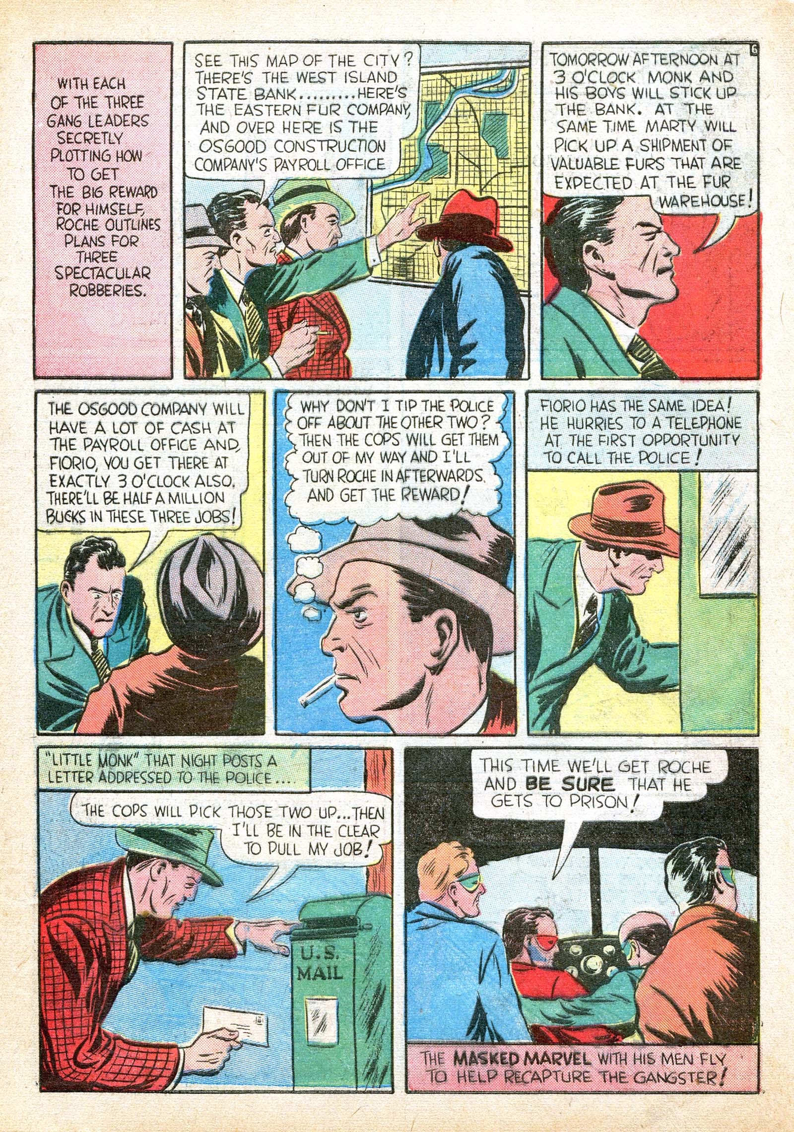 Read online Masked Marvel comic -  Issue #3 - 25