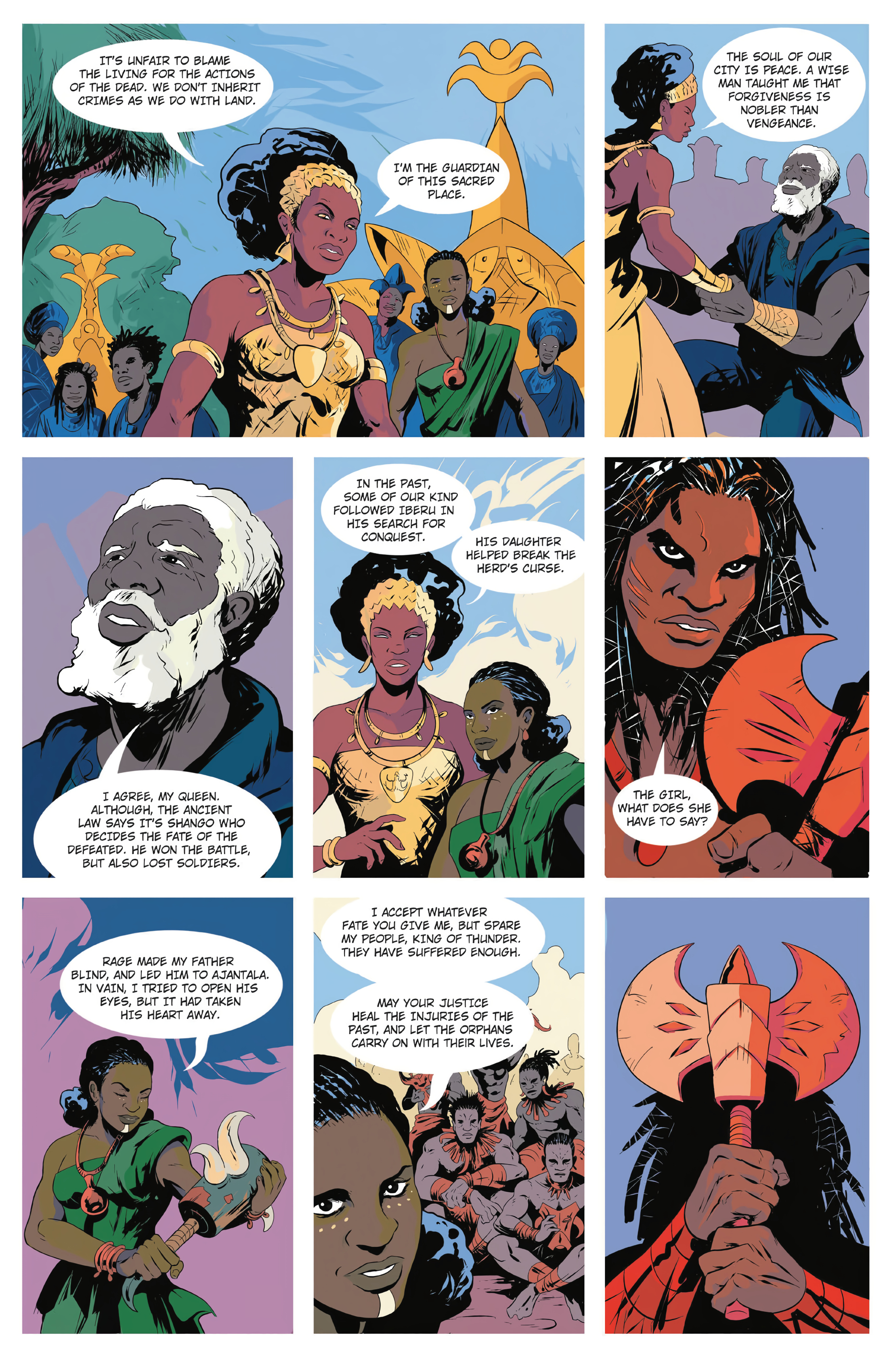 Read online Tales of the Orishas comic -  Issue # TPB - 86