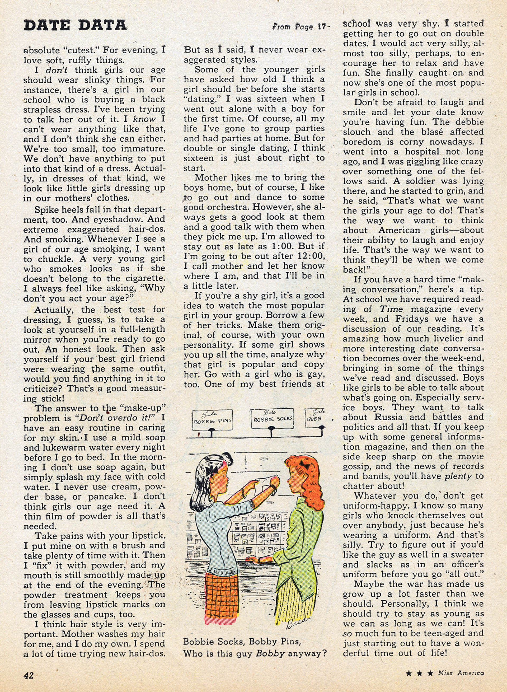 Read online Miss America Magazine comic -  Issue #6 - 36