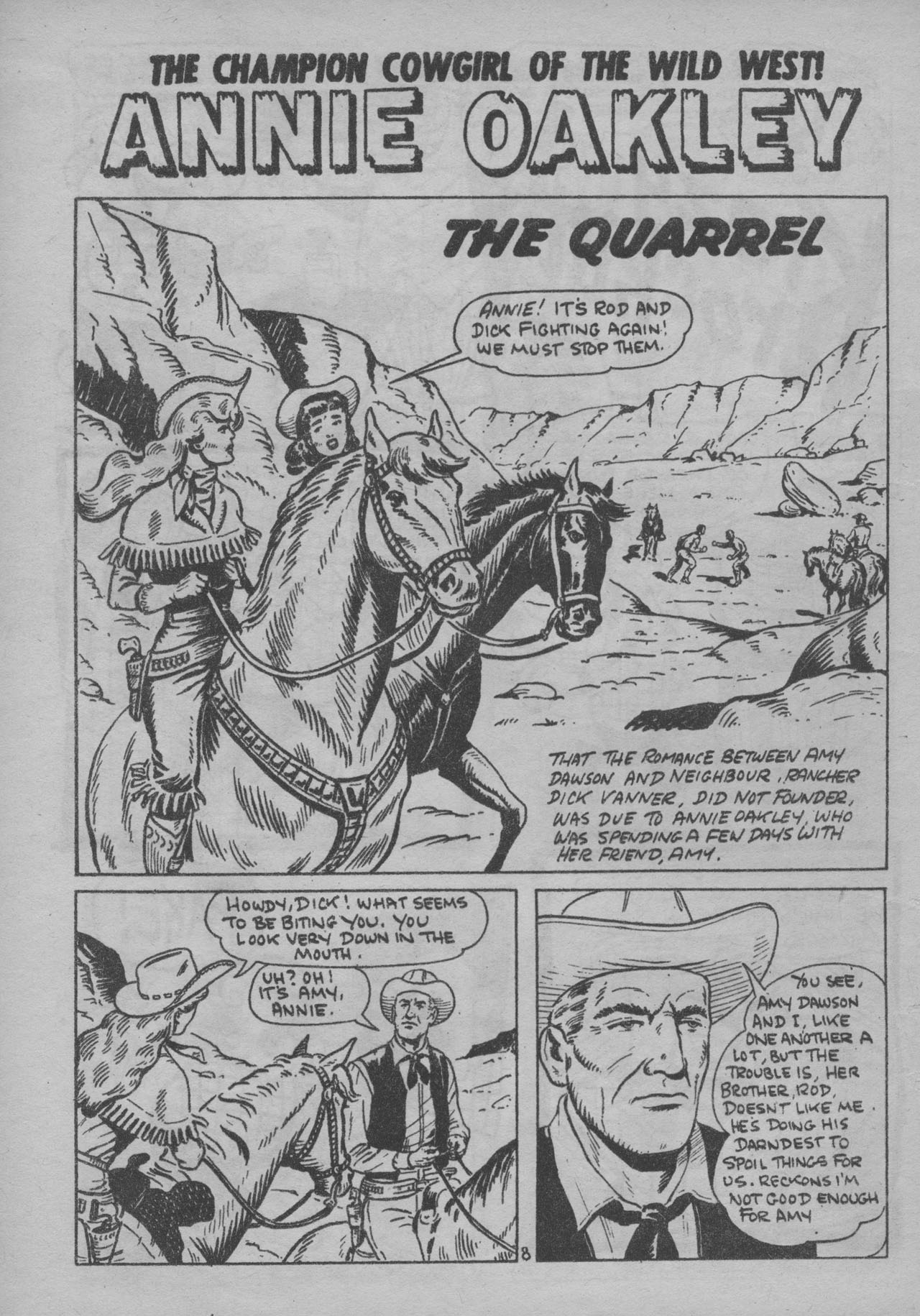Read online Annie Oakley (1957) comic -  Issue #18 - 10