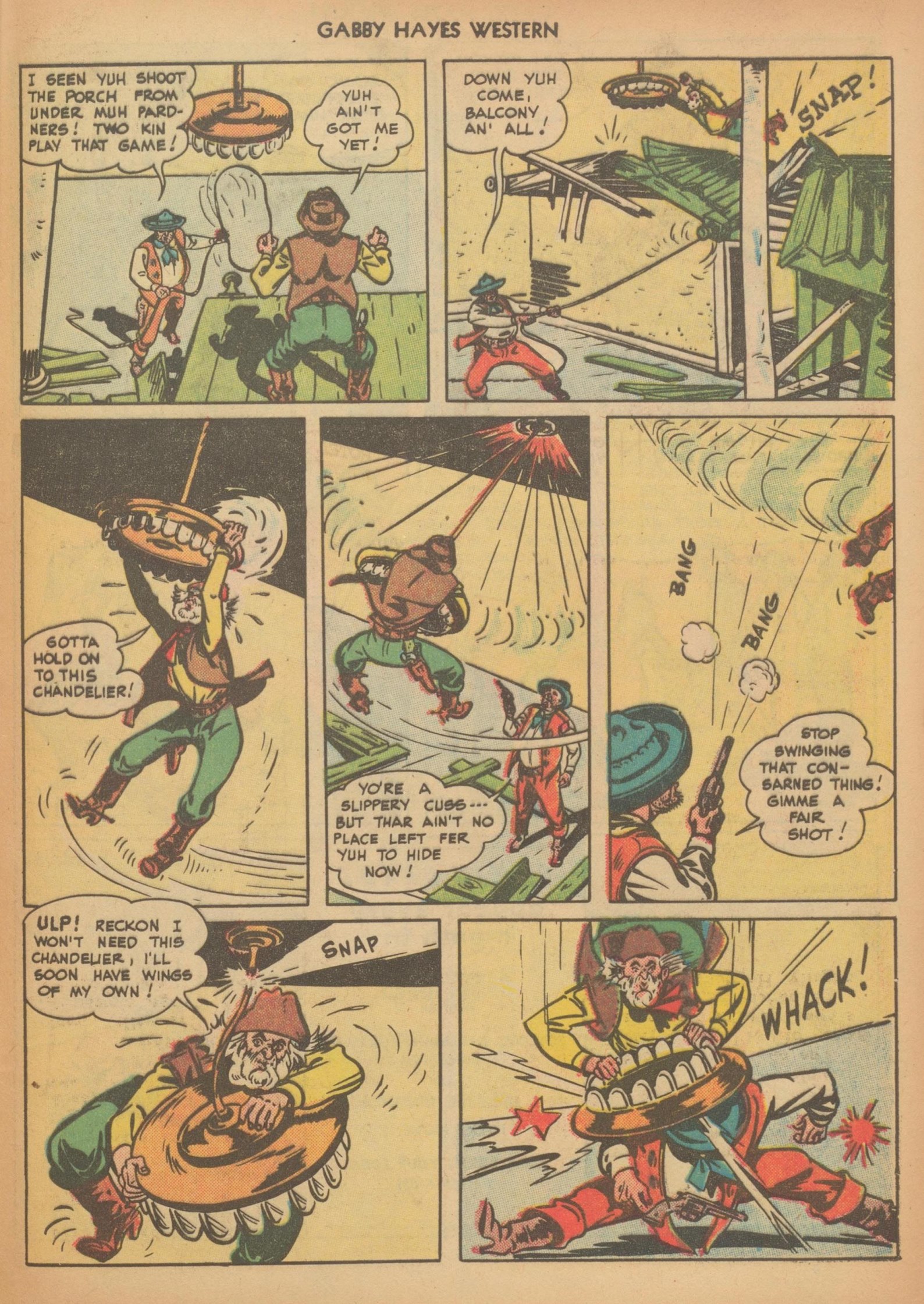 Read online Gabby Hayes Western comic -  Issue #6 - 33