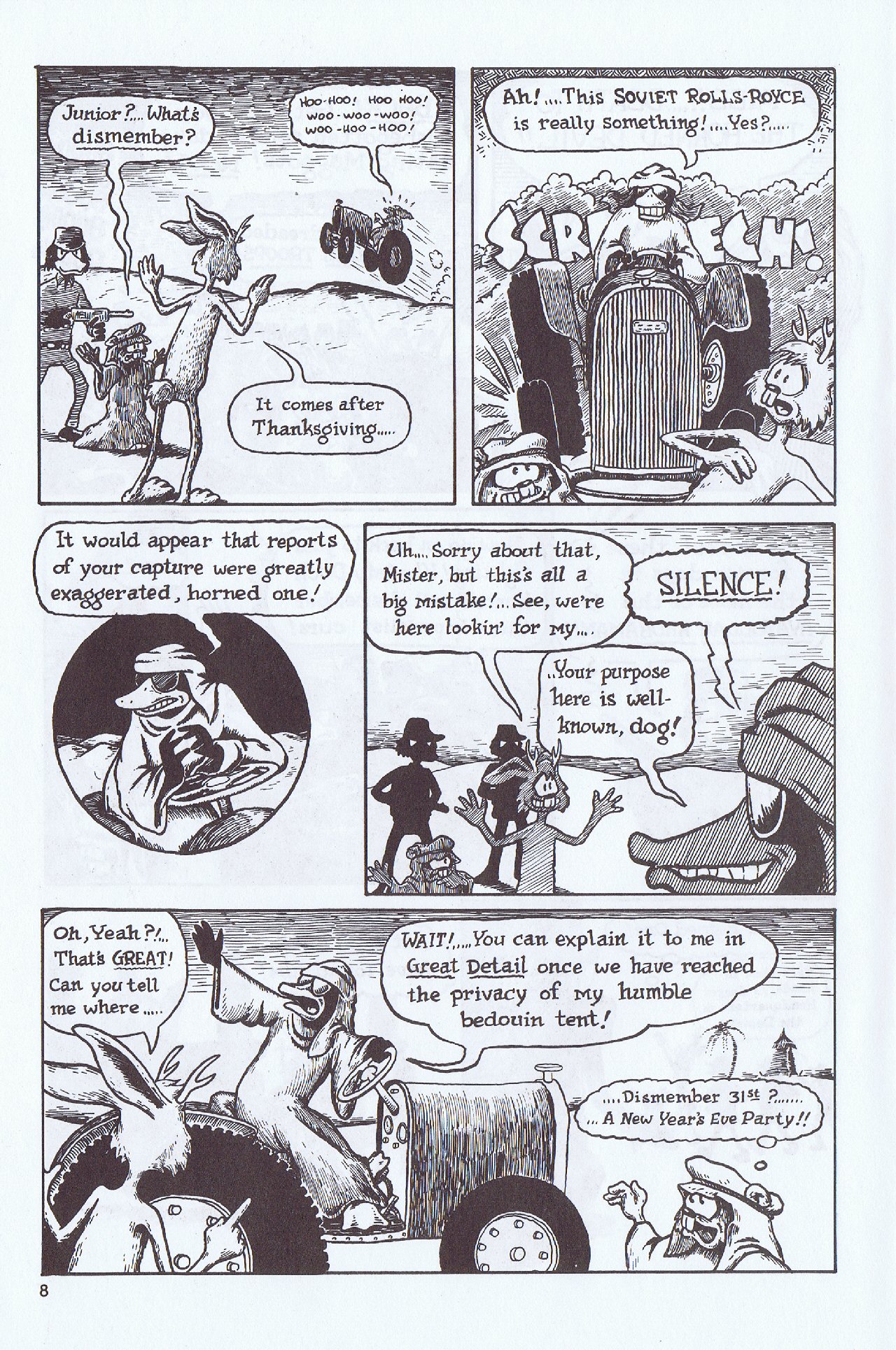 Read online Tales Of The Jackalope comic -  Issue #3 - 10