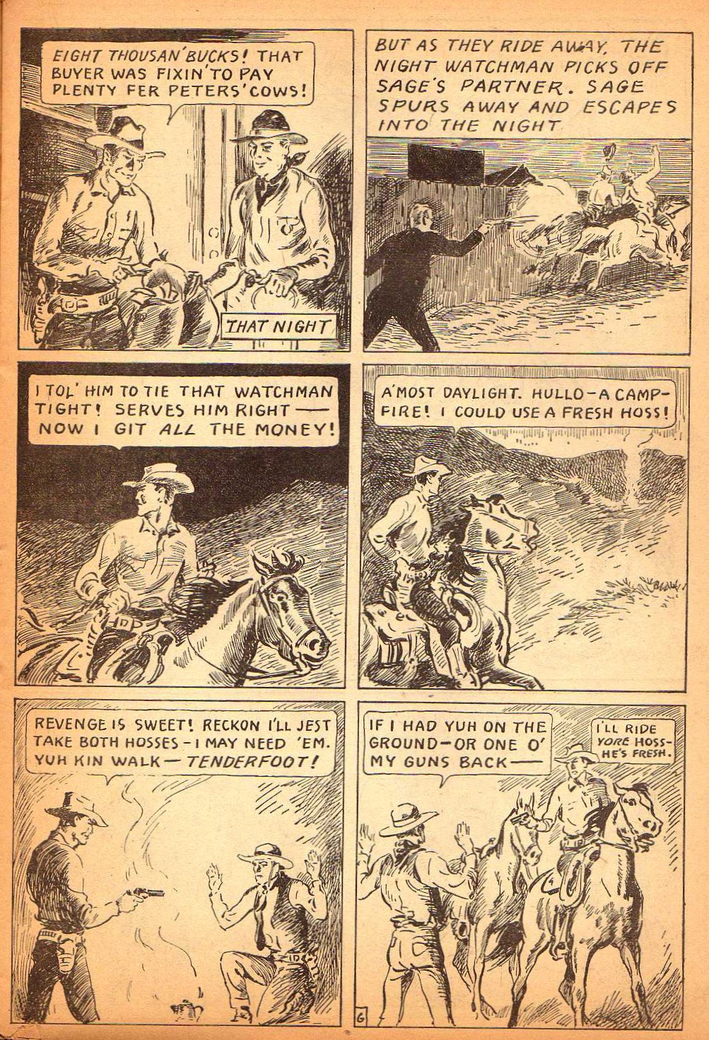 Read online Western Picture Stories comic -  Issue #4 - 25