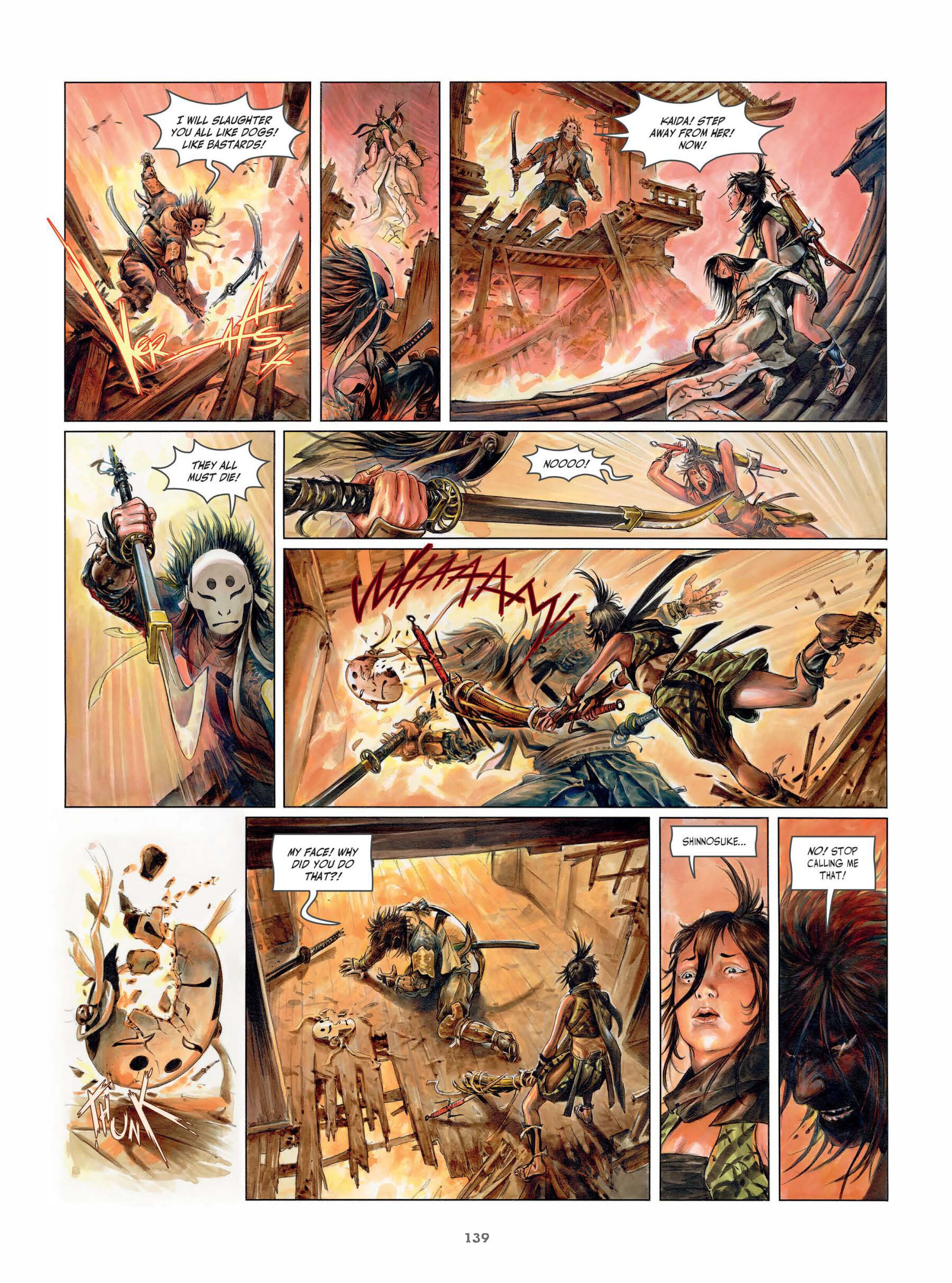 Read online Legends of the Pierced Veil: The Mask of Fudo comic -  Issue # TPB (Part 2) - 39