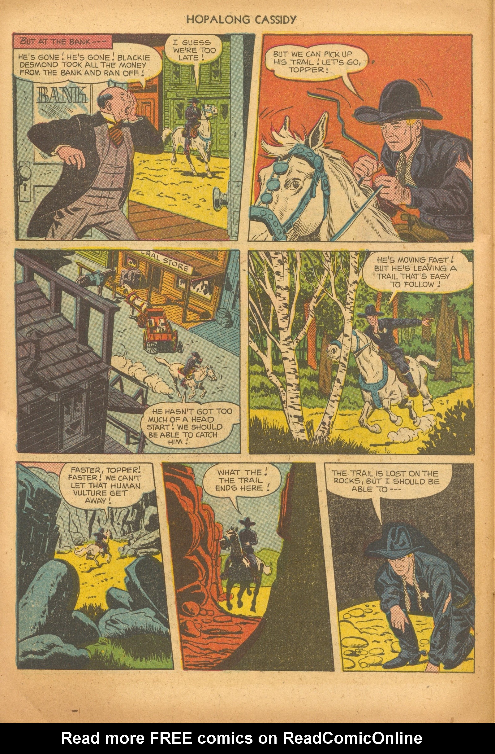 Read online Hopalong Cassidy comic -  Issue #69 - 30