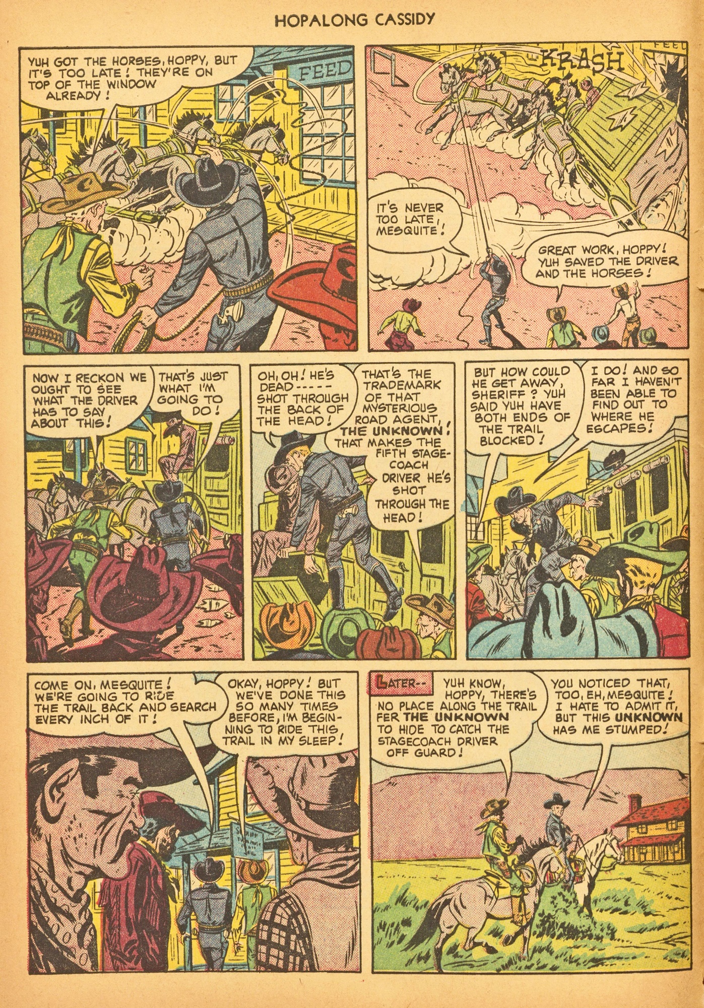 Read online Hopalong Cassidy comic -  Issue #54 - 4