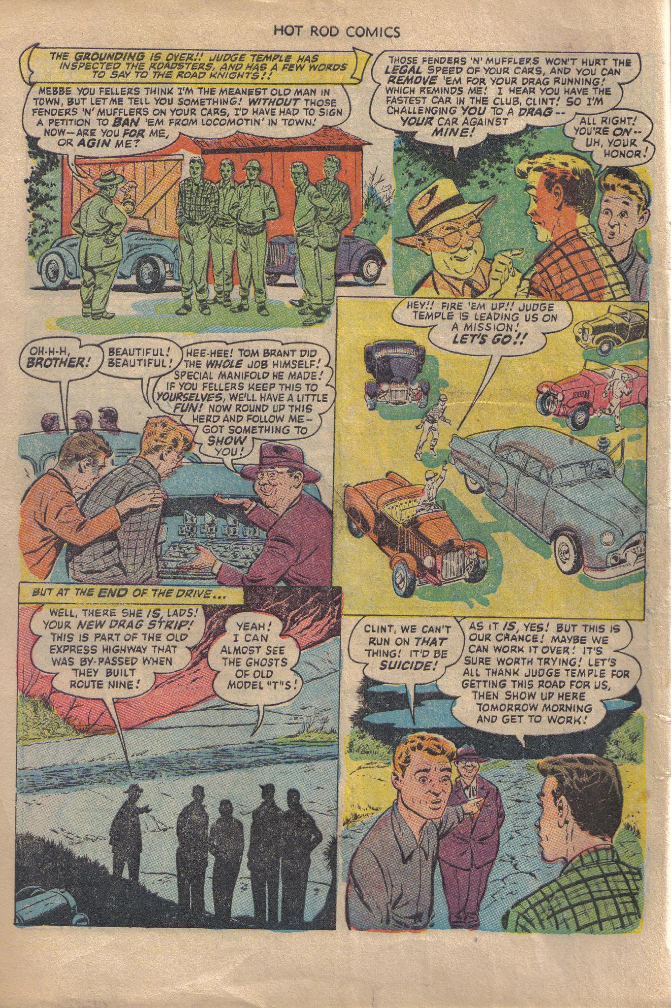 Read online Hot Rod Comics comic -  Issue #6 - 10