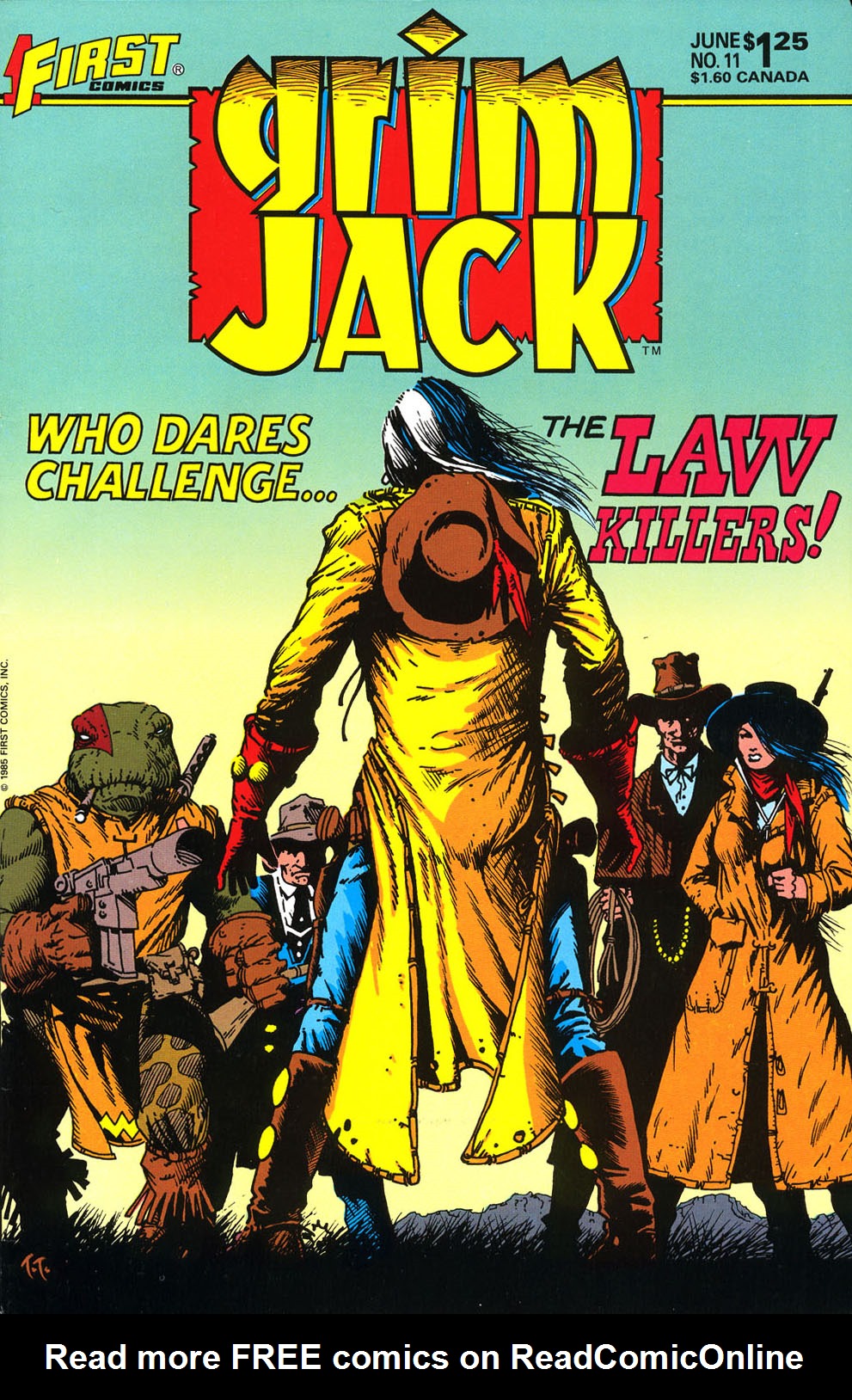 Read online Grimjack comic -  Issue #11 - 1