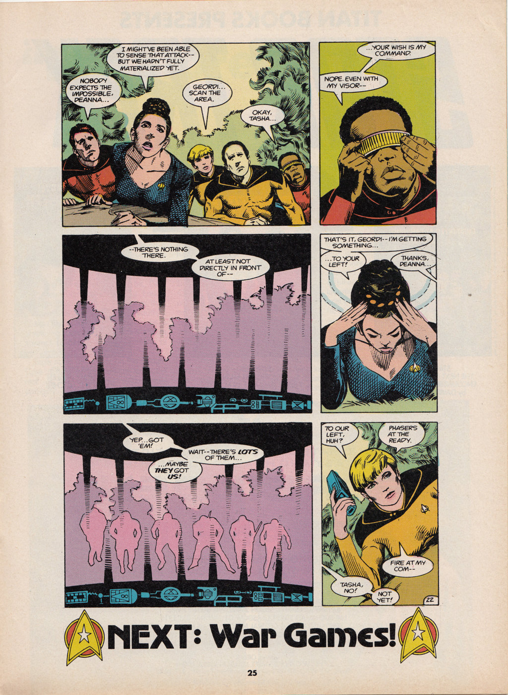 Read online Star Trek The Next Generation (1990) comic -  Issue #1 - 25
