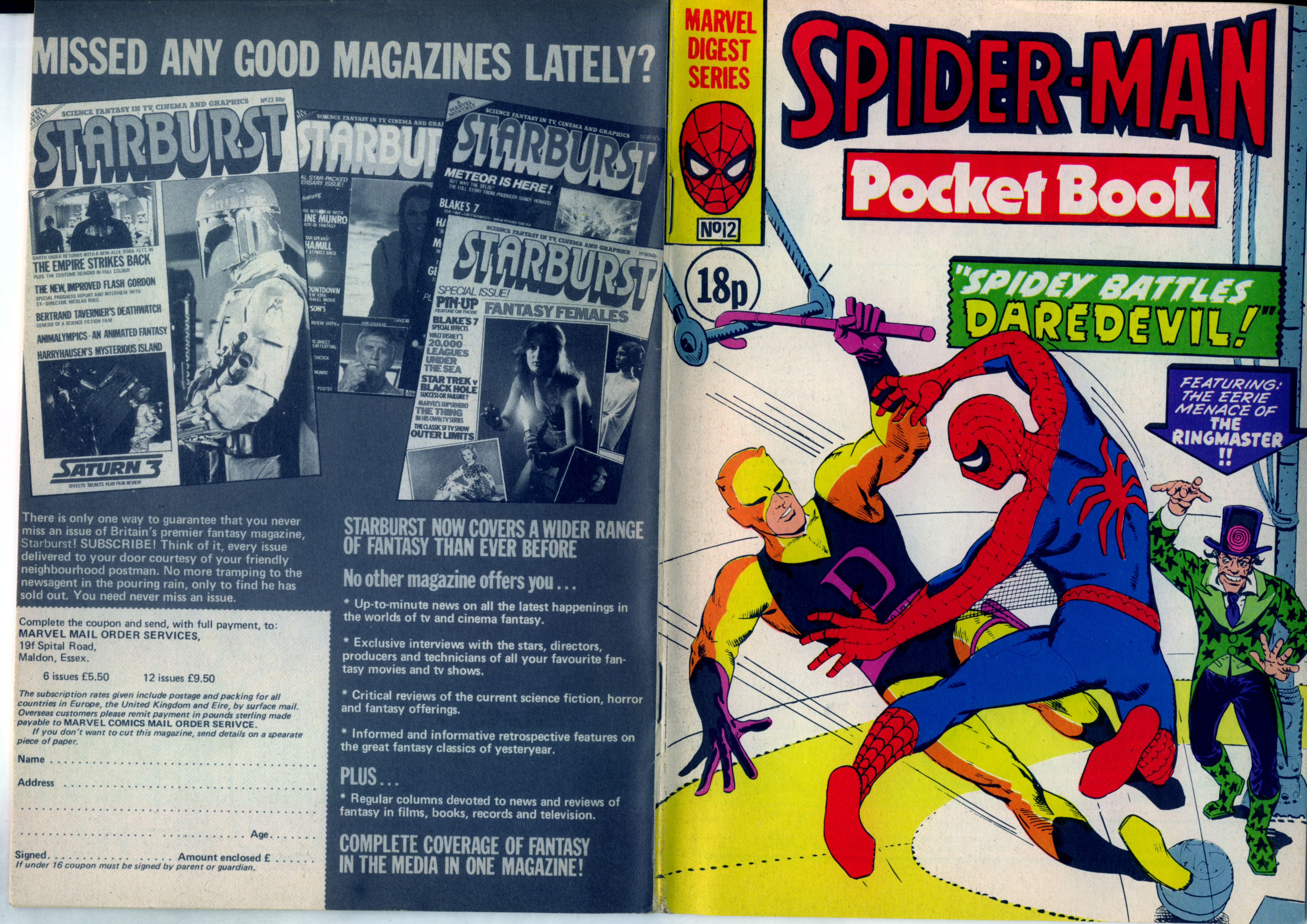 Read online Spider-Man Pocket Book comic -  Issue #12 - 2