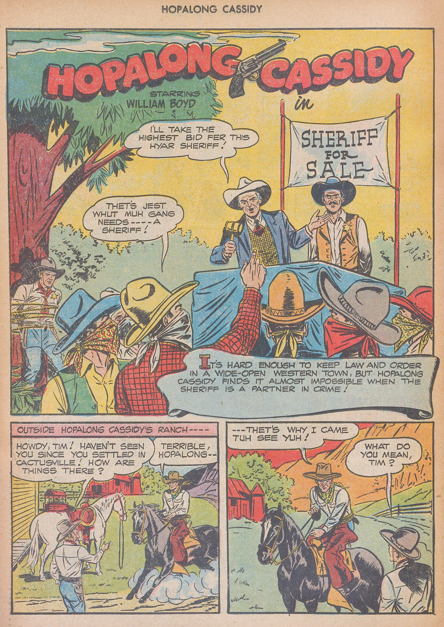 Read online Hopalong Cassidy comic -  Issue #20 - 42