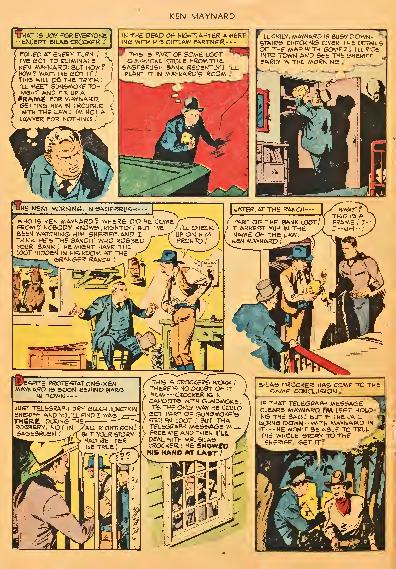 Read online Ken Maynard Western comic -  Issue #1 - 20