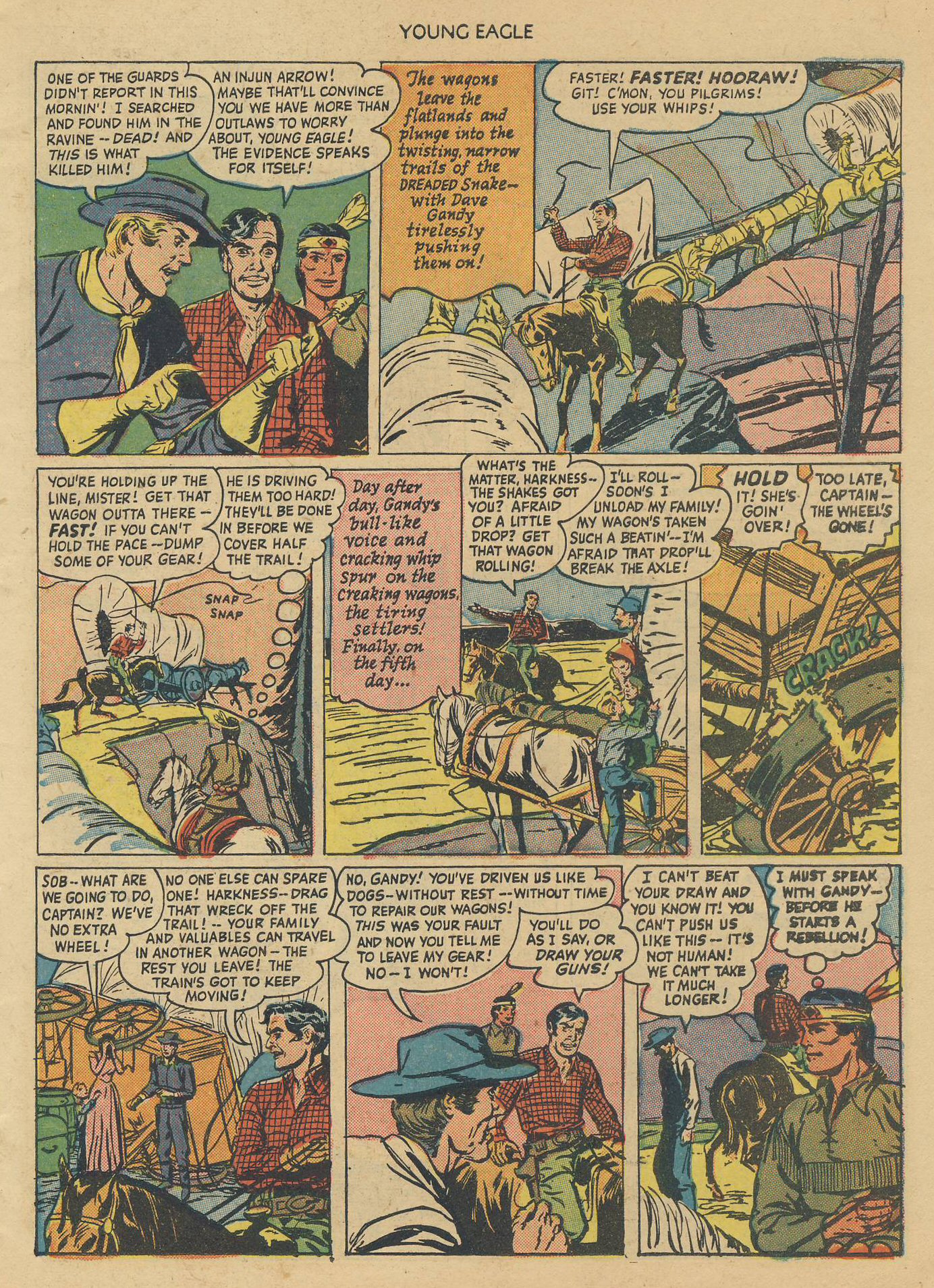 Read online Young Eagle comic -  Issue #1 - 7