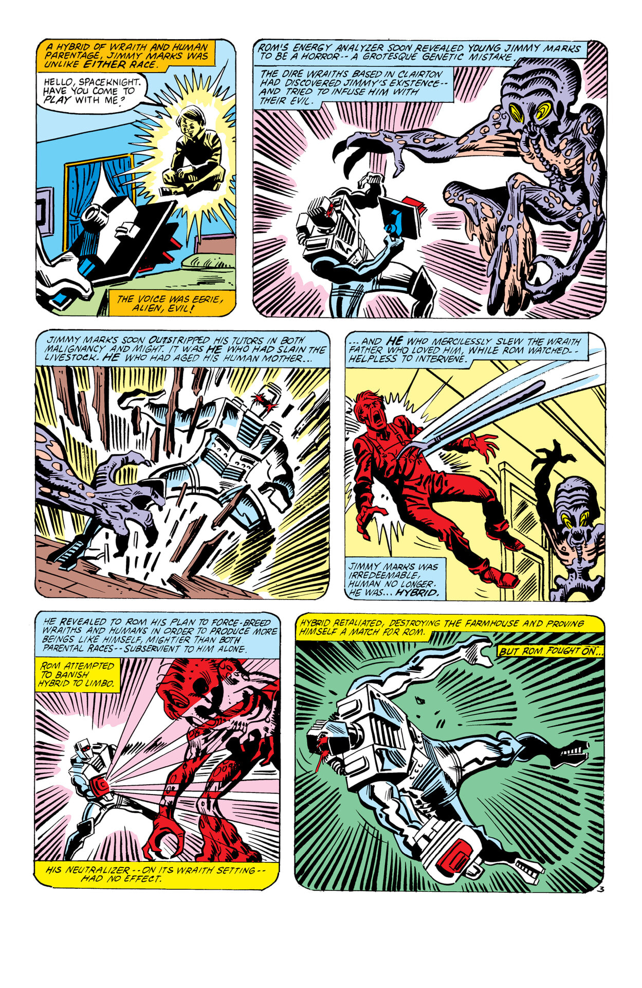 Read online Rom: The Original Marvel Years Omnibus comic -  Issue # TPB (Part 4) - 70