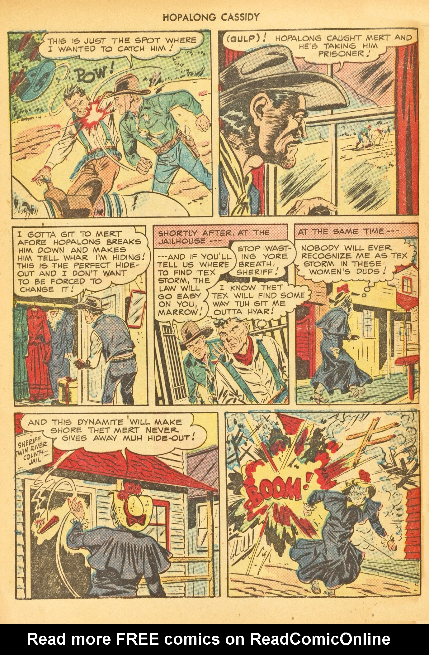 Read online Hopalong Cassidy comic -  Issue #30 - 22