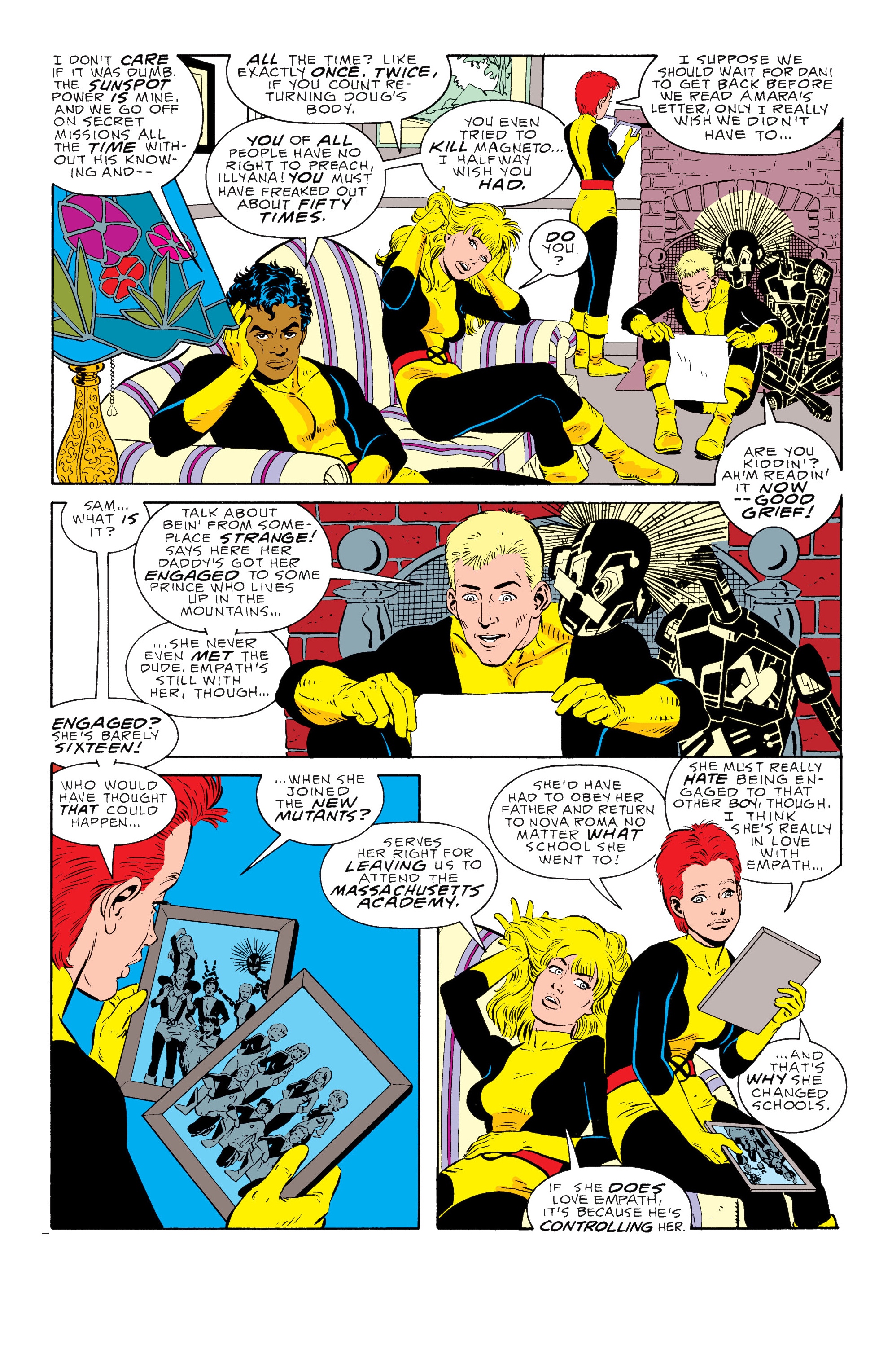 Read online The New Mutants comic -  Issue # _Omnibus 3 (Part 4) - 96