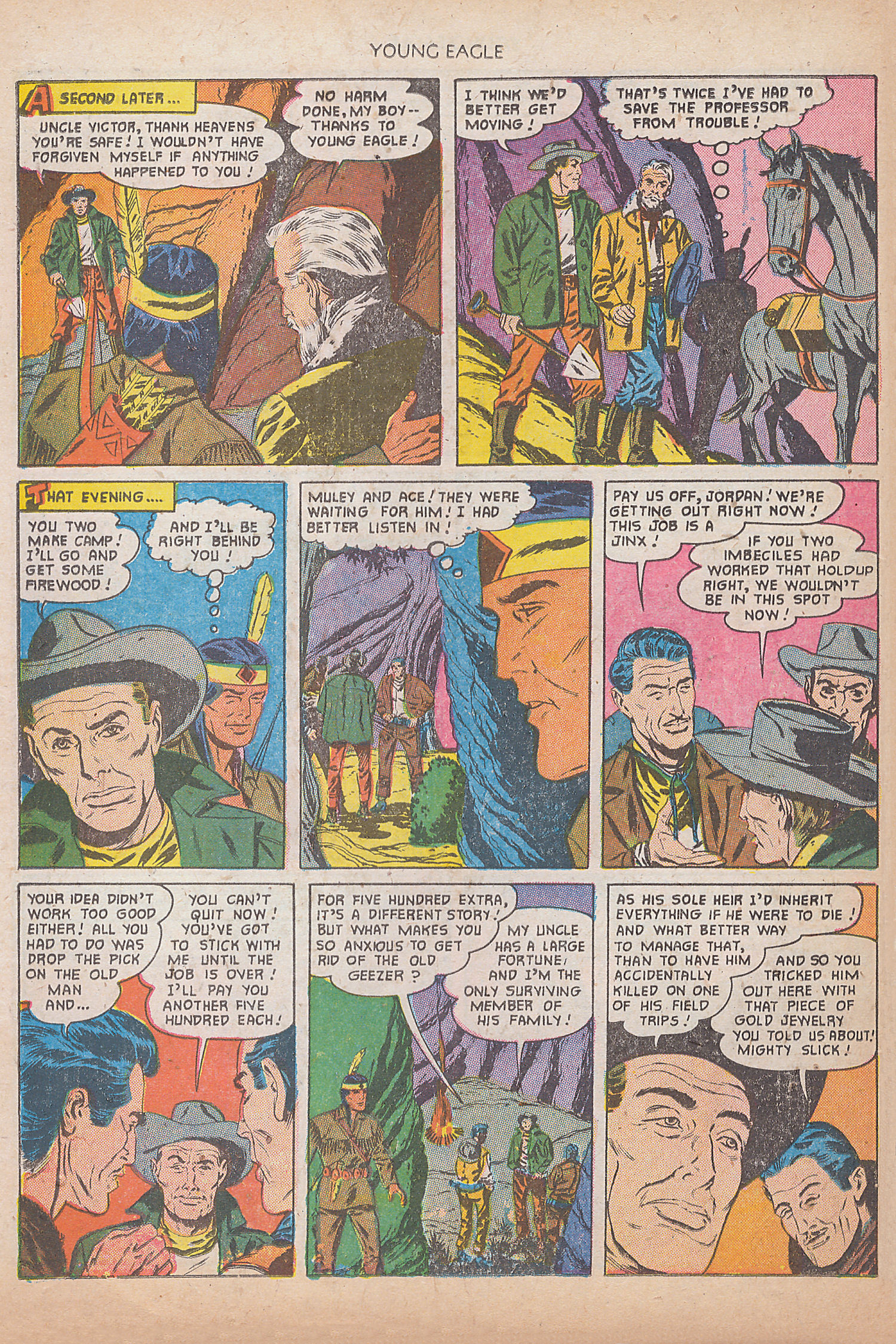 Read online Young Eagle comic -  Issue #7 - 32