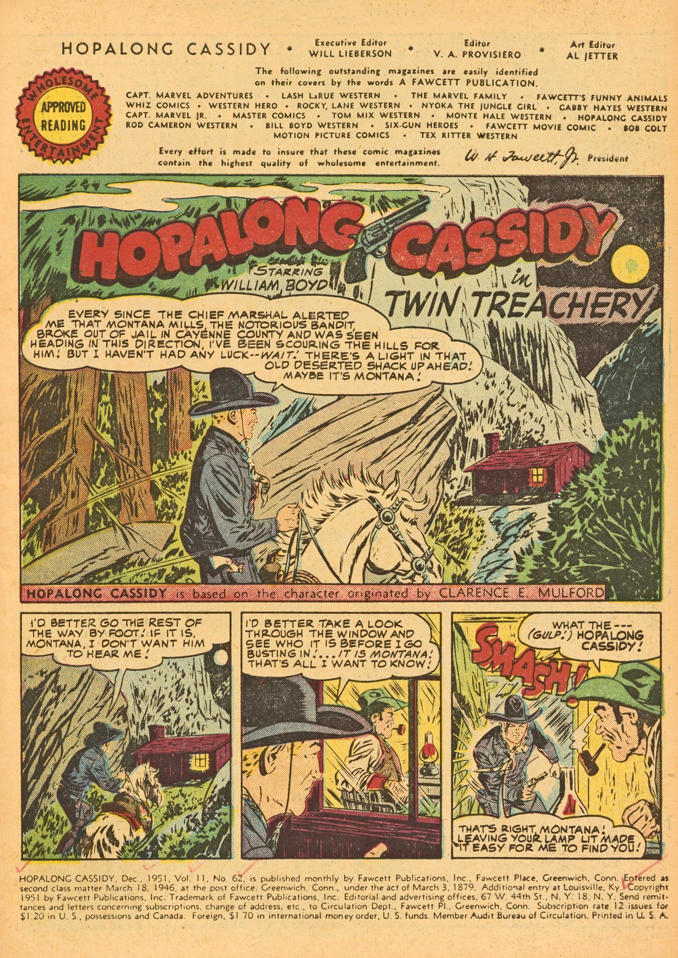 Read online Hopalong Cassidy comic -  Issue #62 - 3