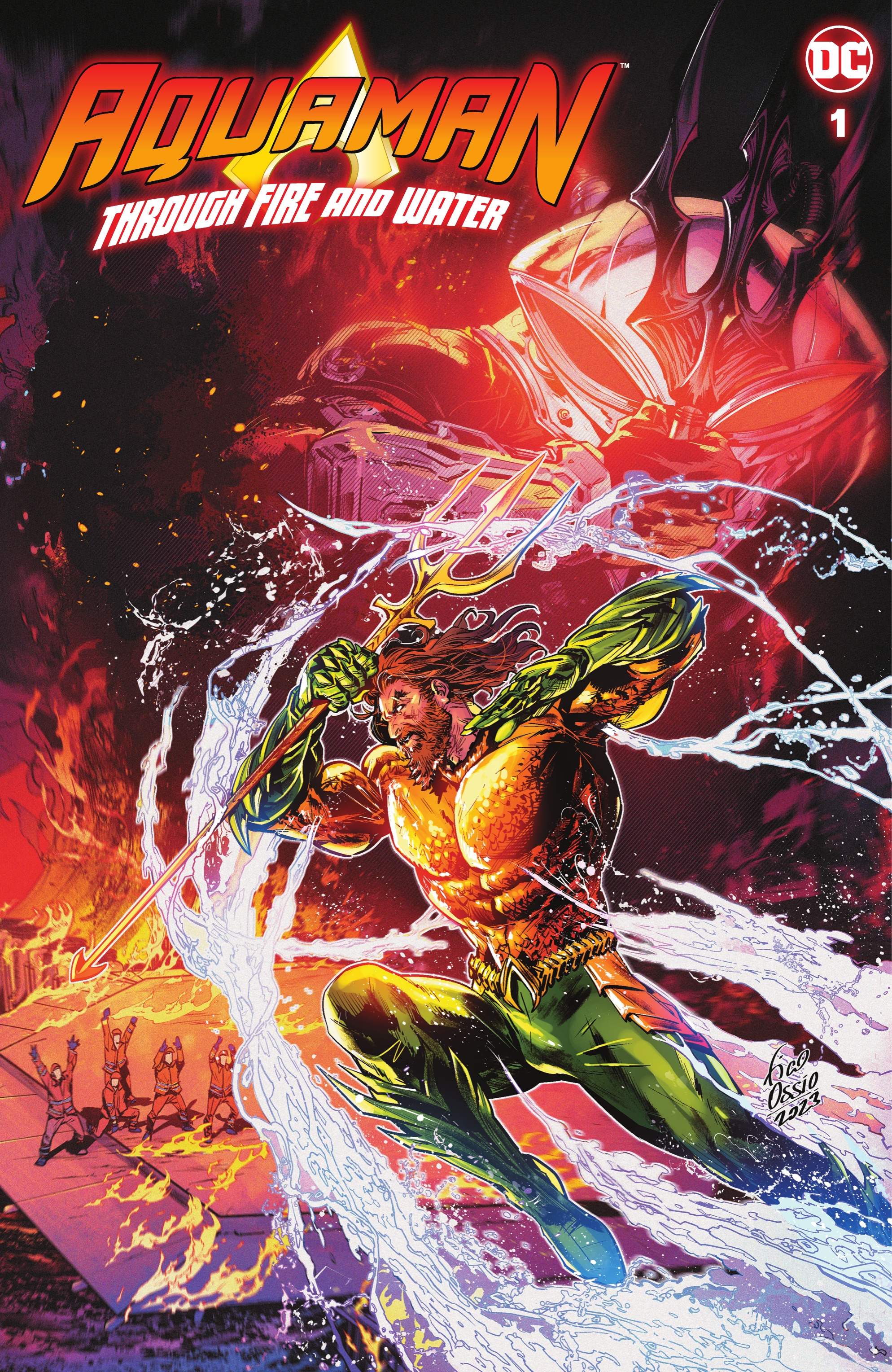 Read online Aquaman: Through Fire and Water comic -  Issue # Full - 1