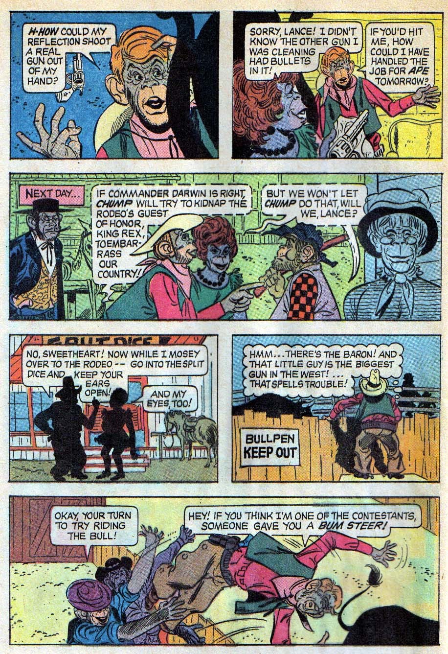 Read online Lancelot Link Secret Chimp comic -  Issue #5 - 22