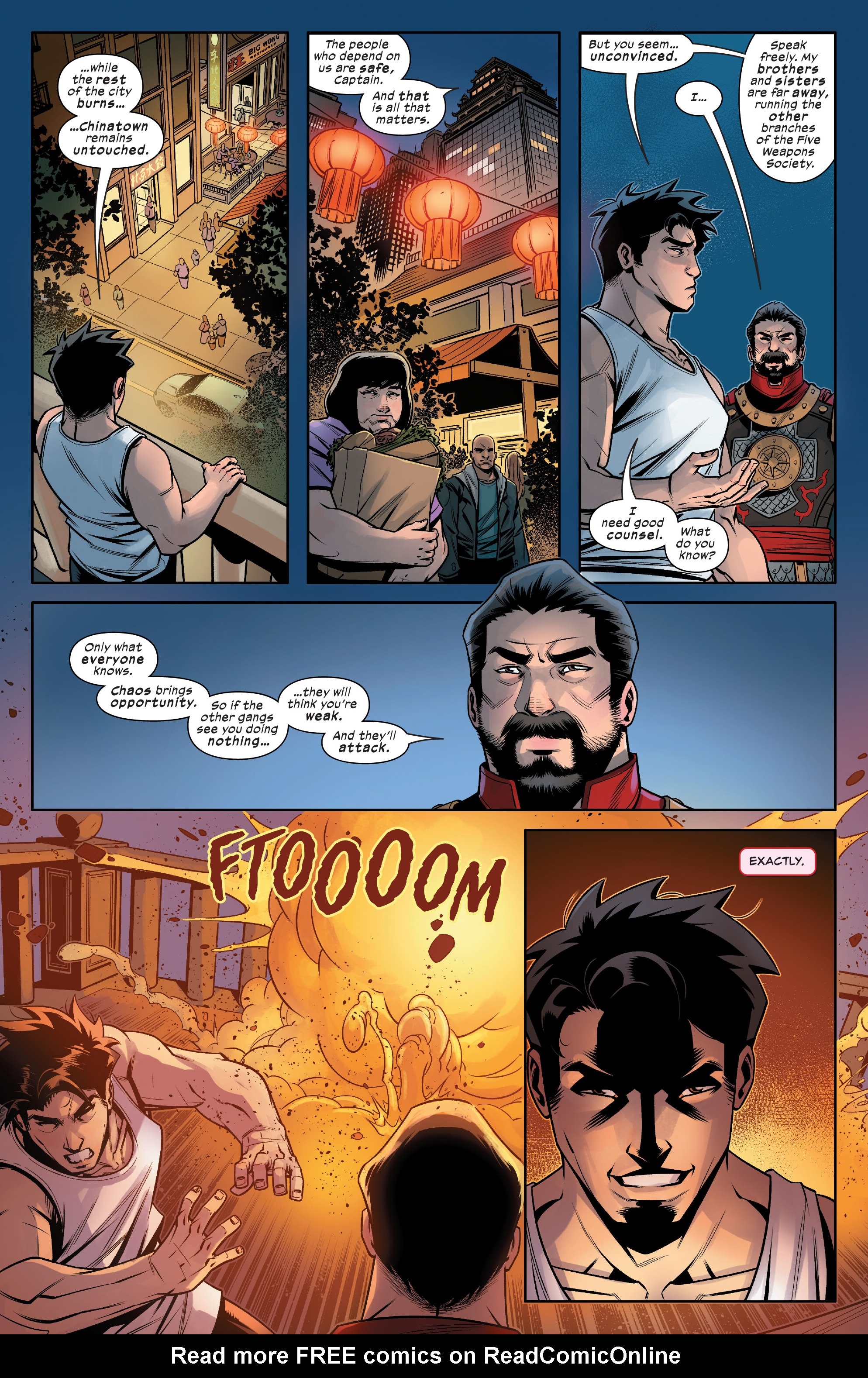 Read online Deadly Hands of Kung Fu: Gang War comic -  Issue #1 - 10