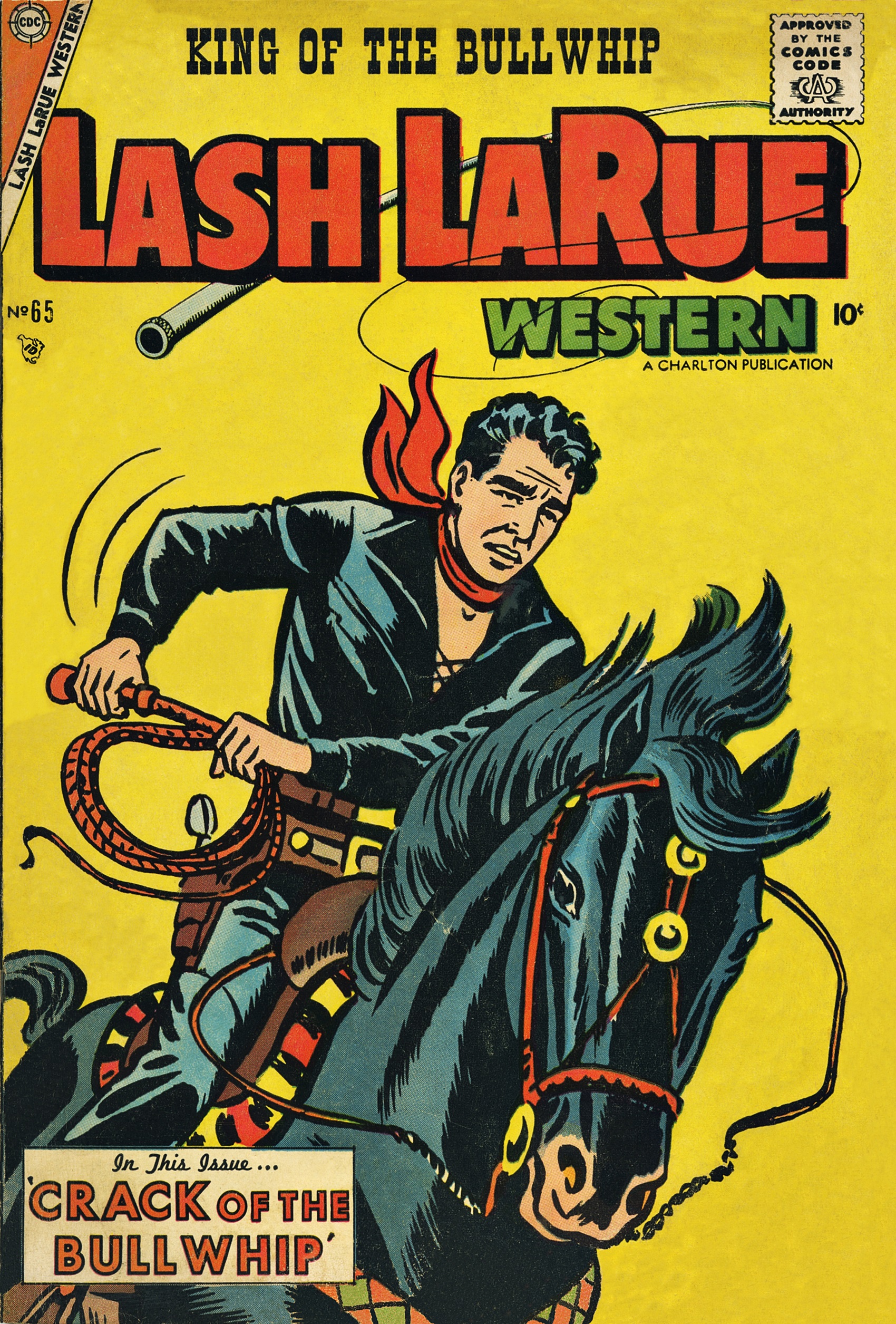 Read online Lash Larue Western (1949) comic -  Issue #65 - 1