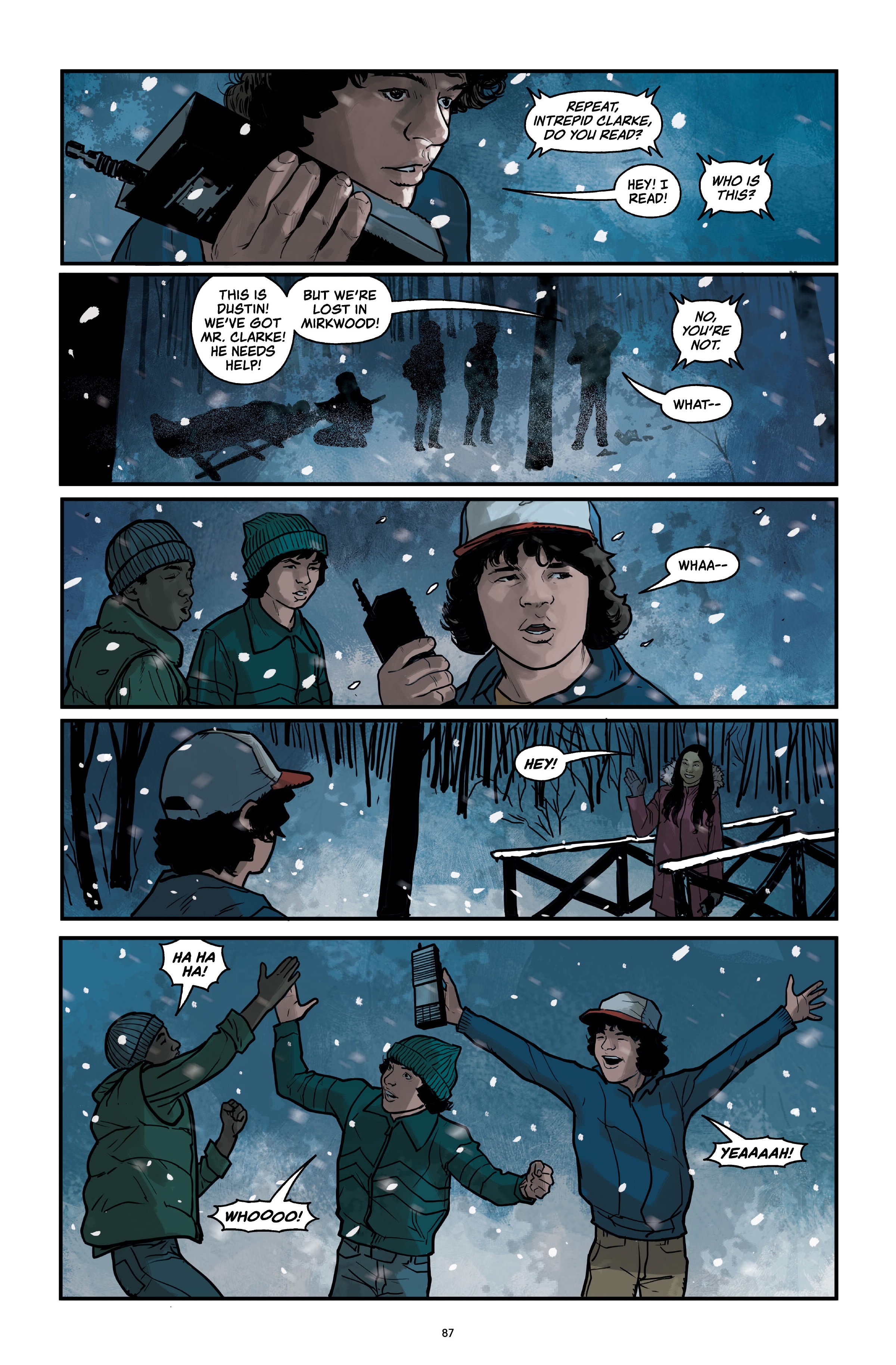 Read online Stranger Things Library Edition comic -  Issue # TPB 3 (Part 1) - 87