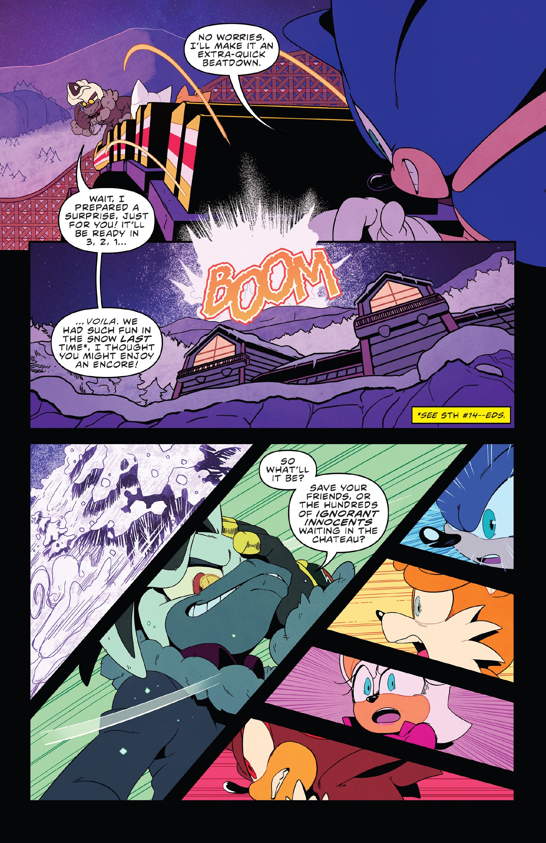 Read online Sonic the Hedgehog: Sonic & Tails: Best Buds Forever comic -  Issue # TPB - 93