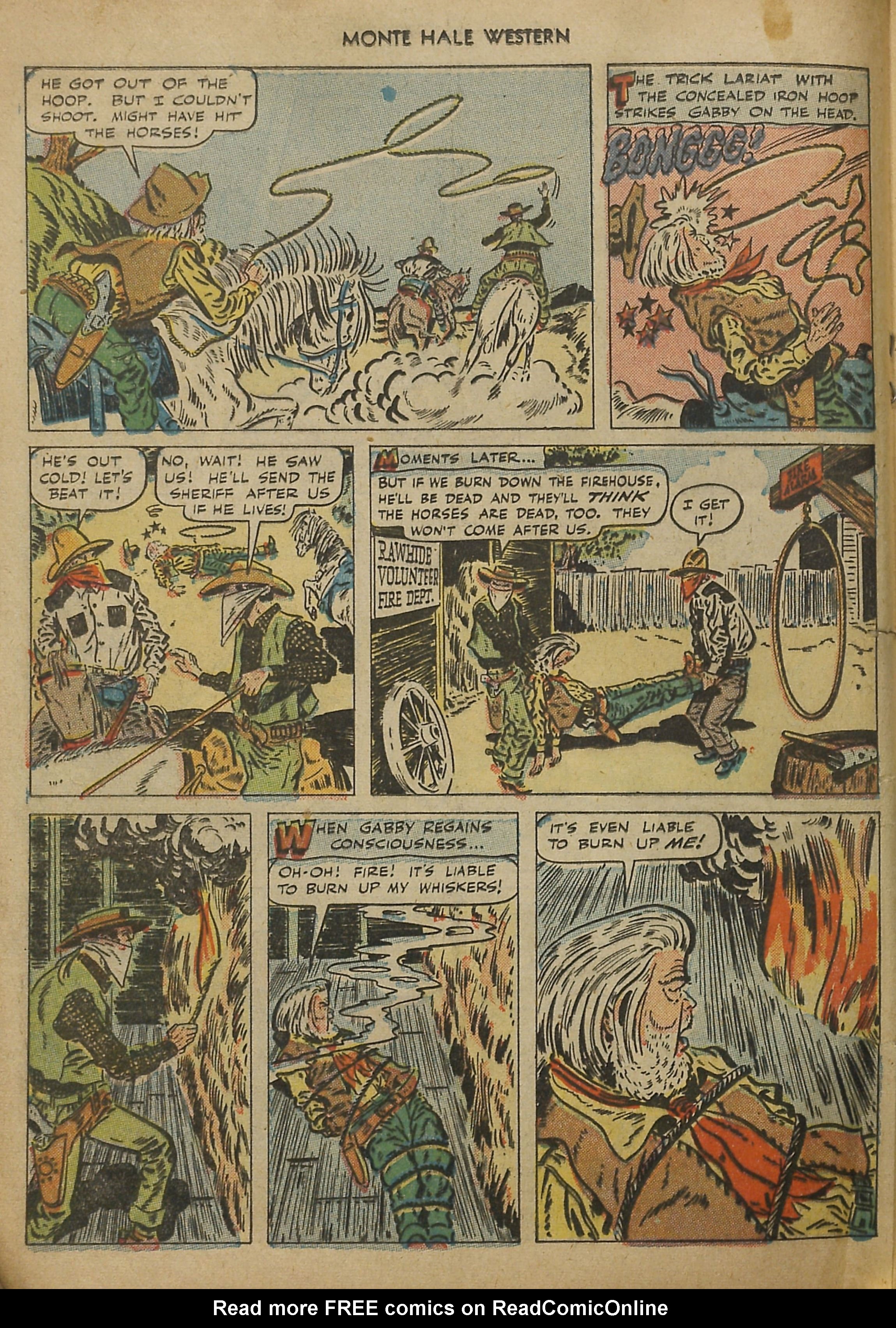 Read online Monte Hale Western comic -  Issue #45 - 17