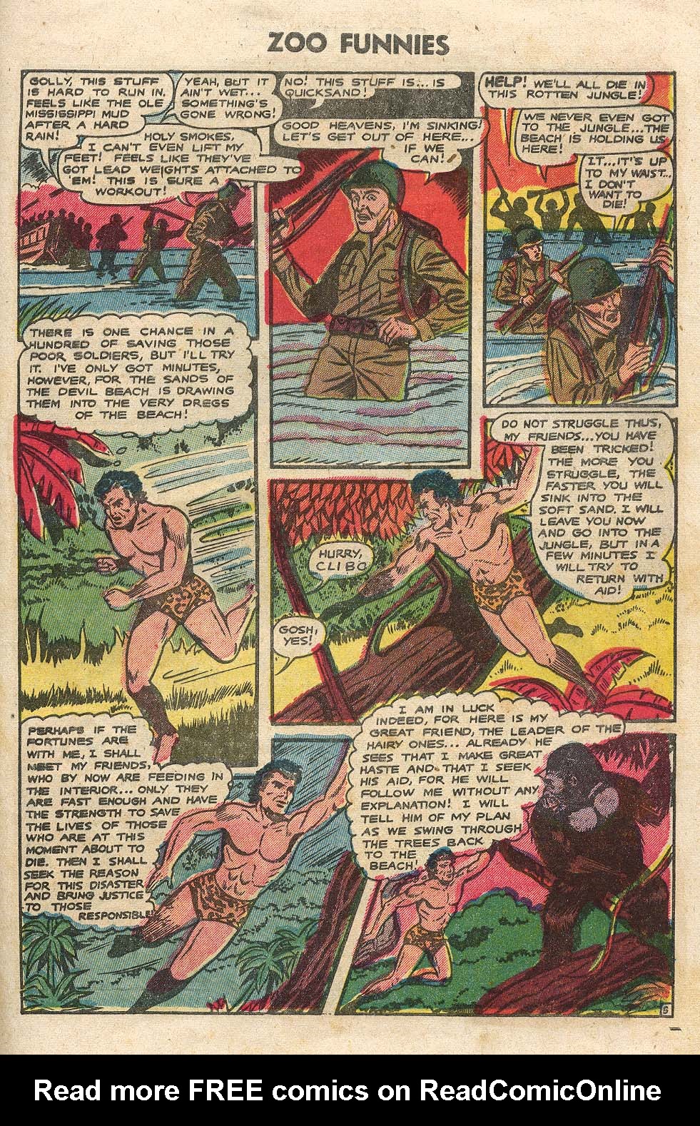 Read online Zoo Funnies comic -  Issue #12 - 29