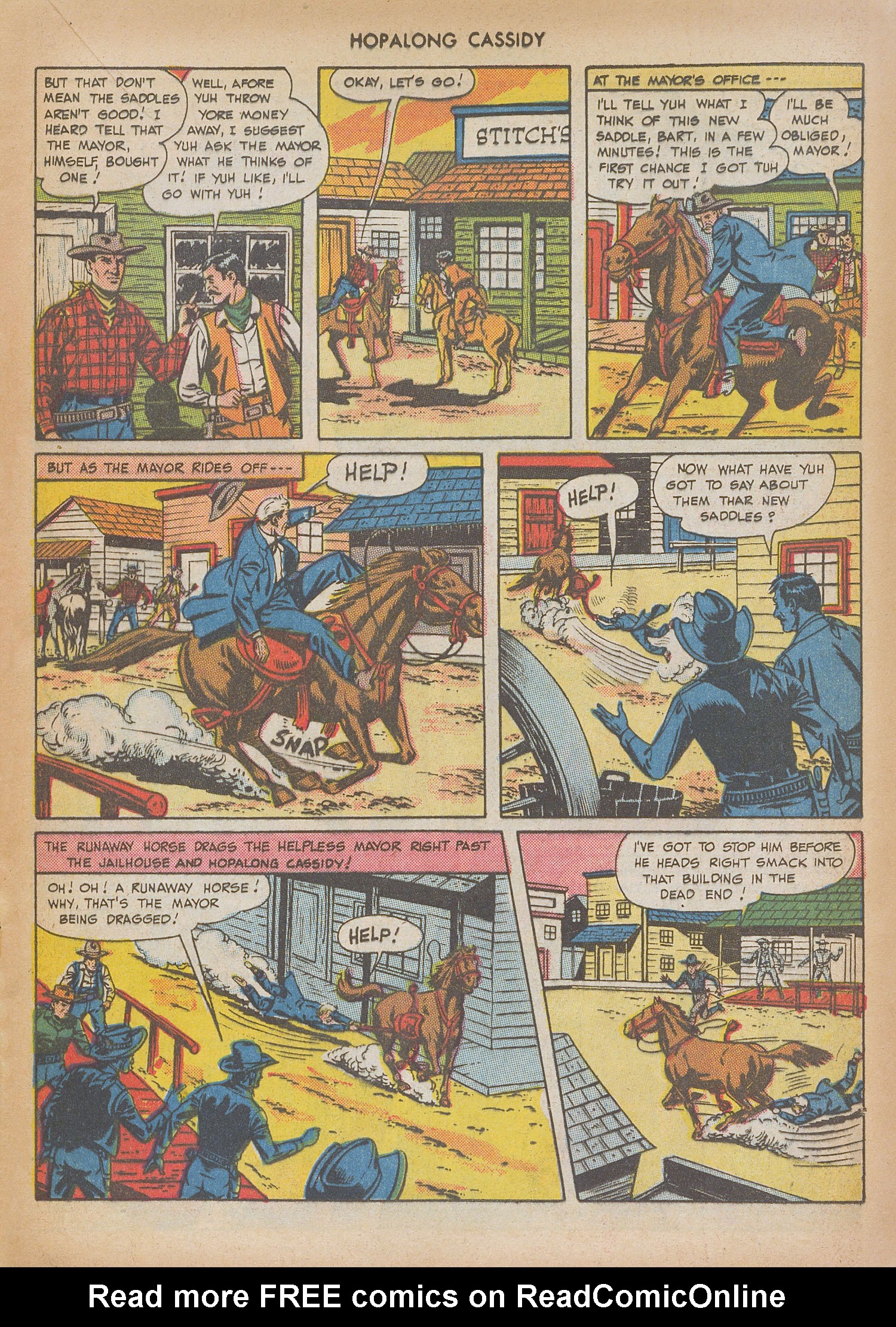 Read online Hopalong Cassidy comic -  Issue #34 - 17
