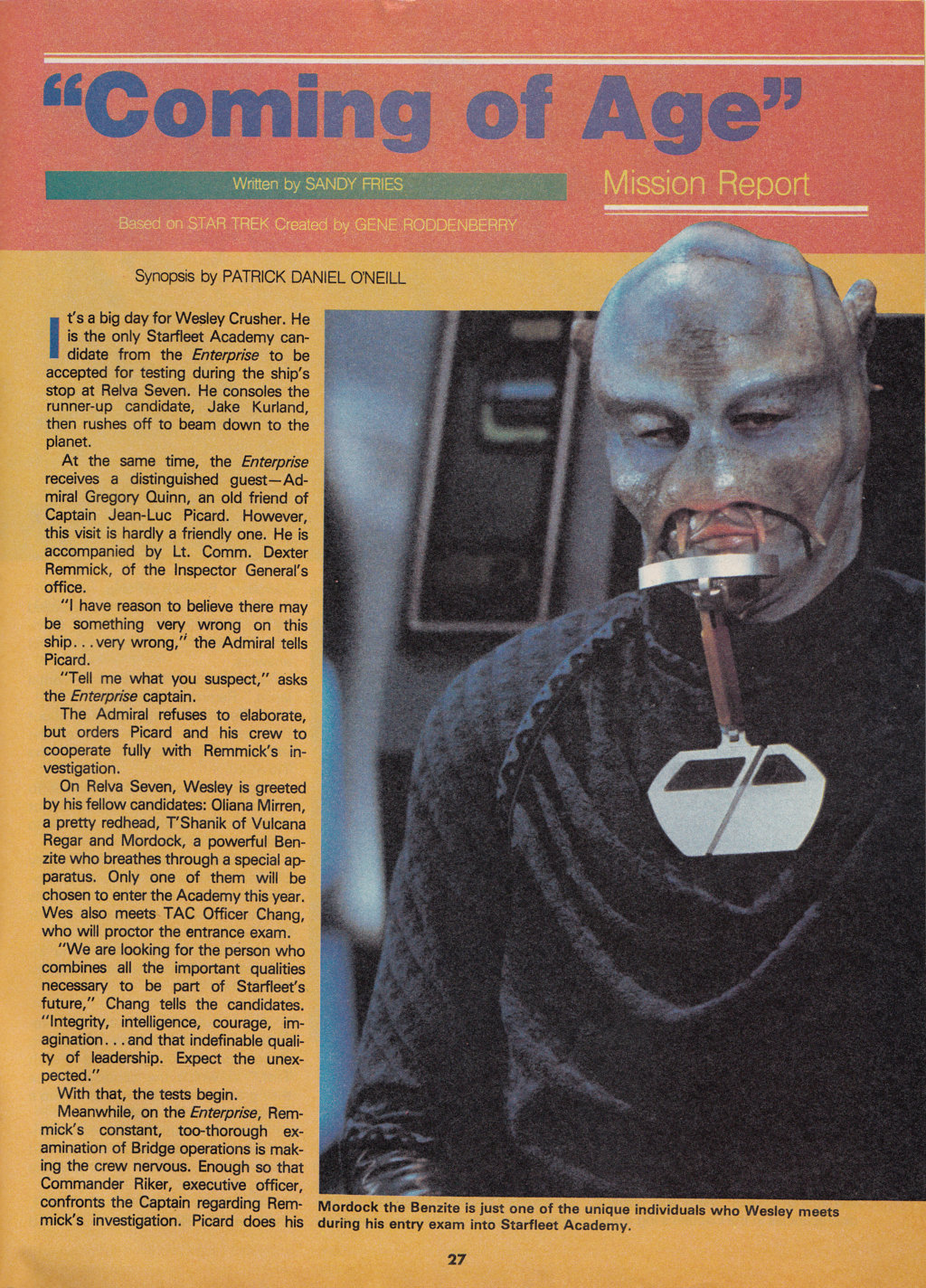 Read online Star Trek The Next Generation (1990) comic -  Issue #3 - 27