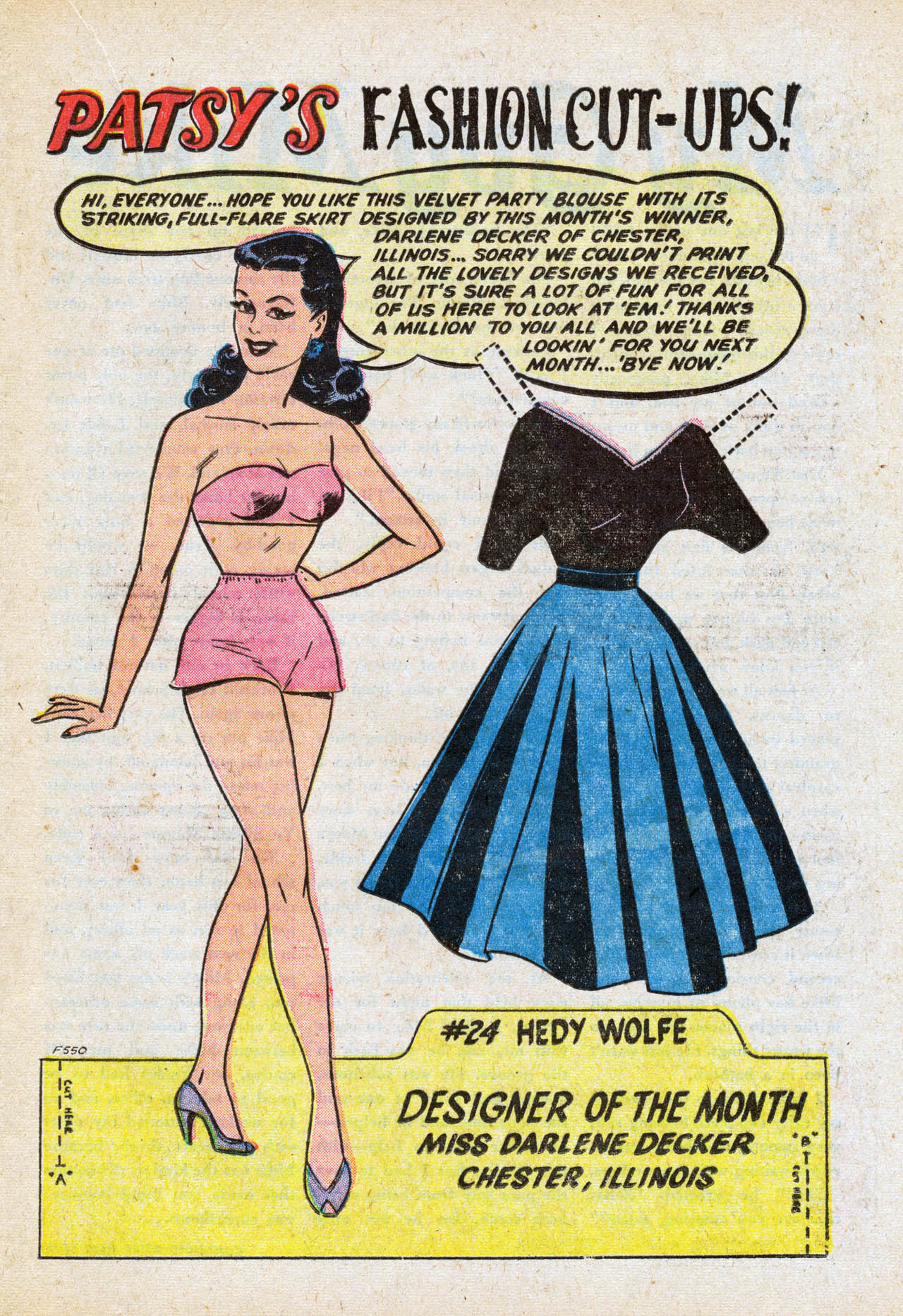 Read online Patsy Walker comic -  Issue #57 - 17