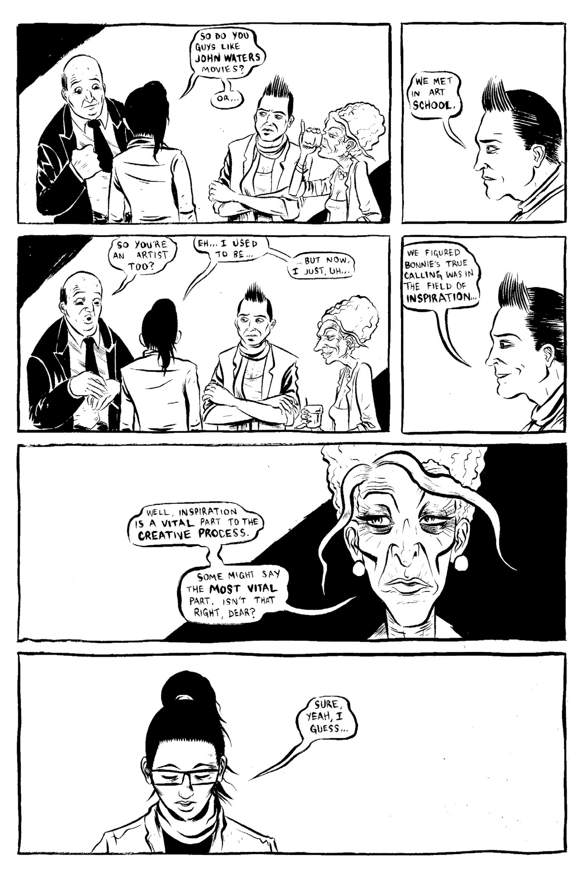 Read online Tyranny of The Muse comic -  Issue #3 - 7