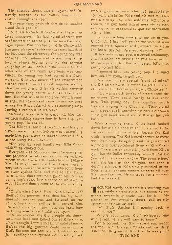 Read online Ken Maynard Western comic -  Issue #2 - 26