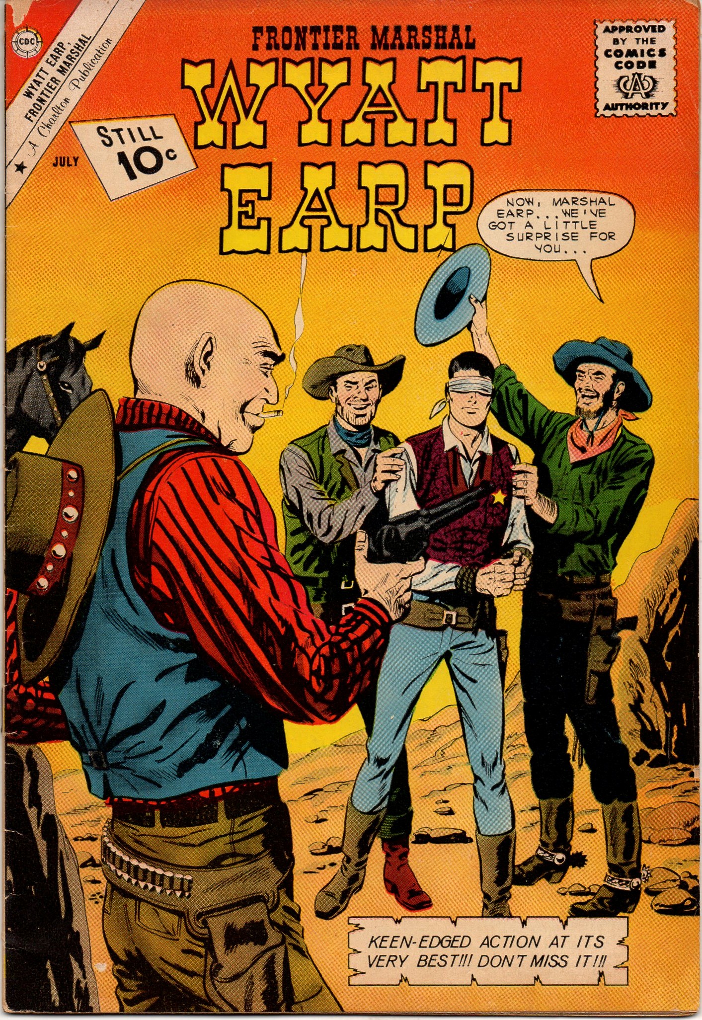 Read online Wyatt Earp Frontier Marshal comic -  Issue #37 - 1