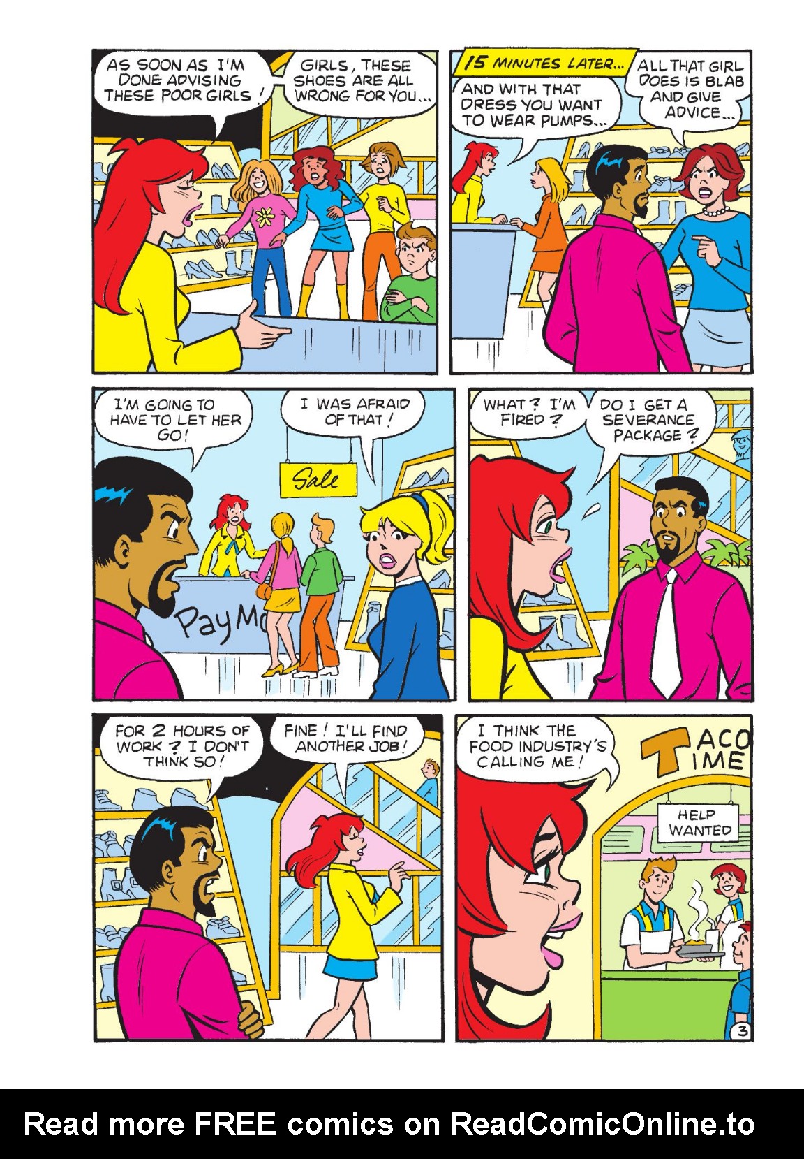 Read online World of Betty & Veronica Digest comic -  Issue #18 - 164