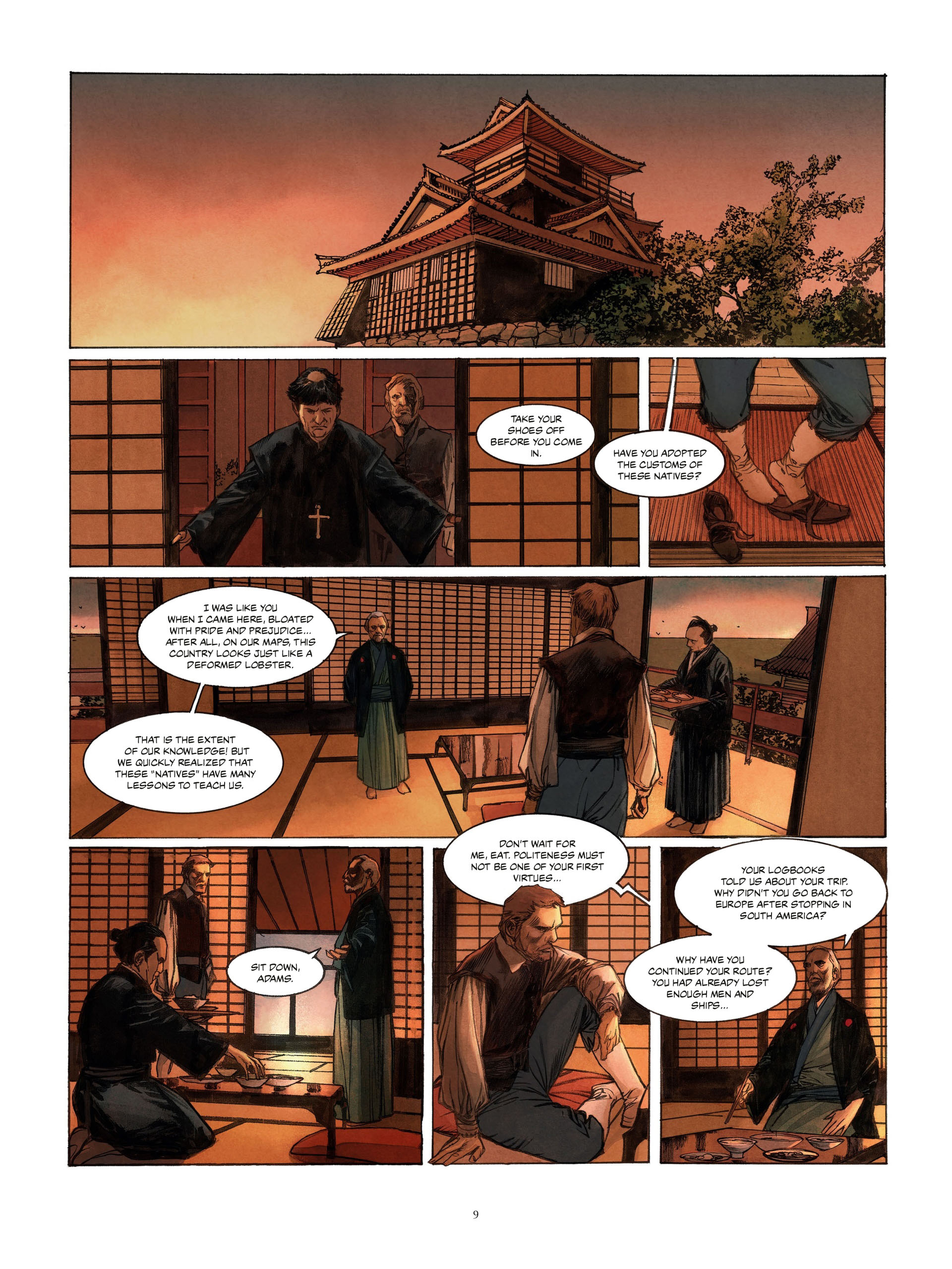 Read online William Adams, Samuraj comic -  Issue #1 - 9