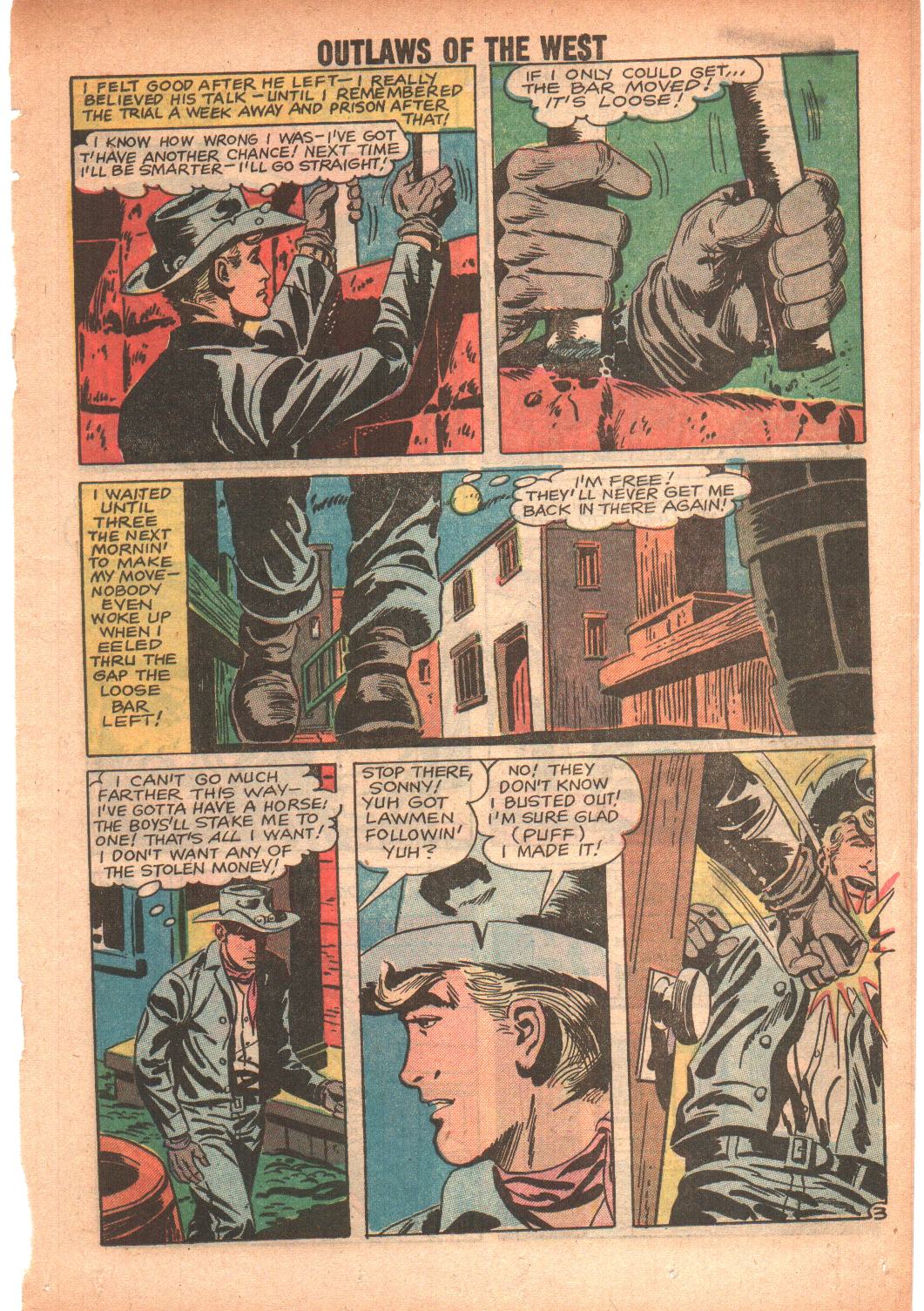 Read online Outlaws of the West comic -  Issue #19 - 20