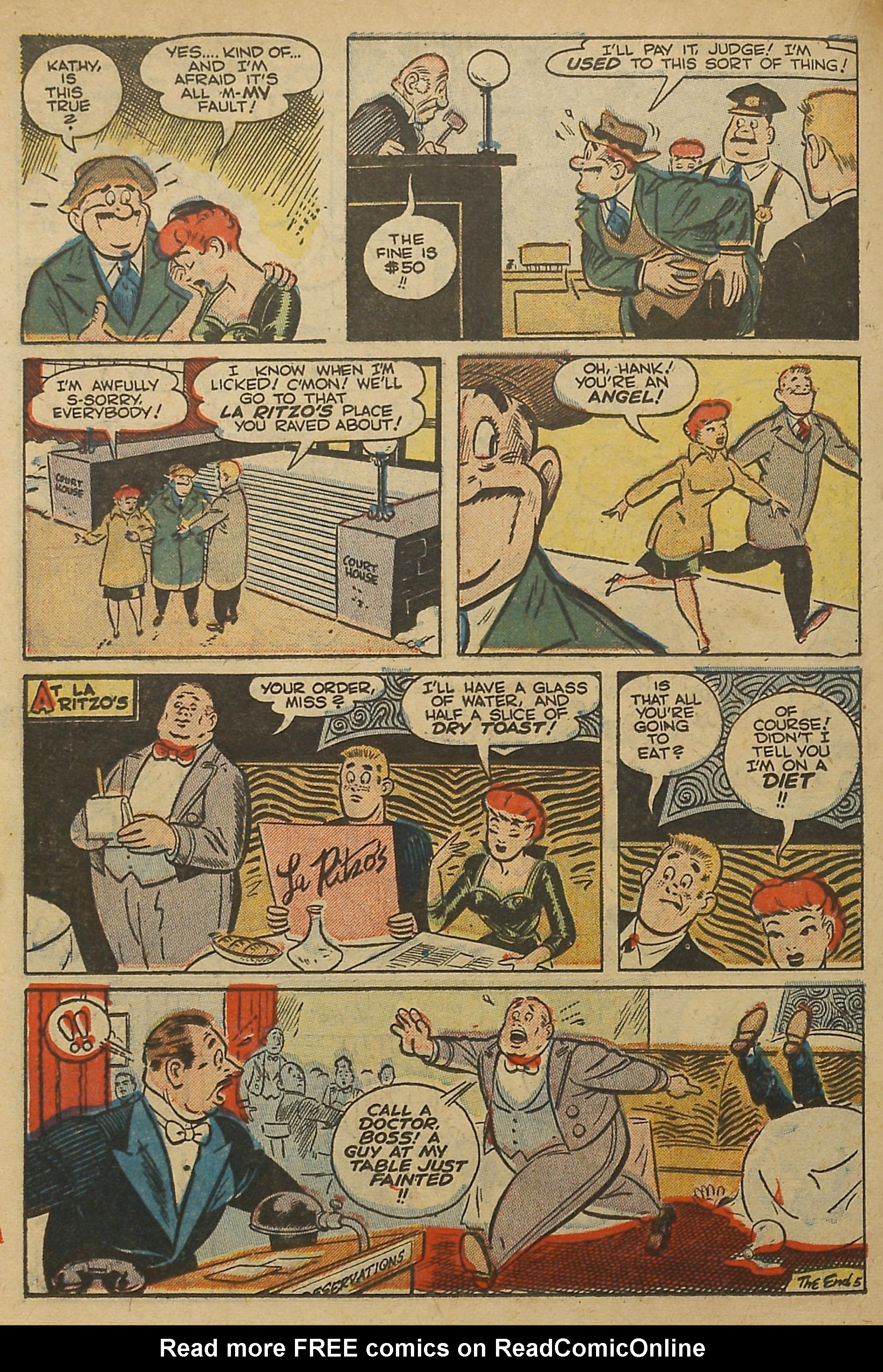Read online Kathy (1949) comic -  Issue #10 - 18