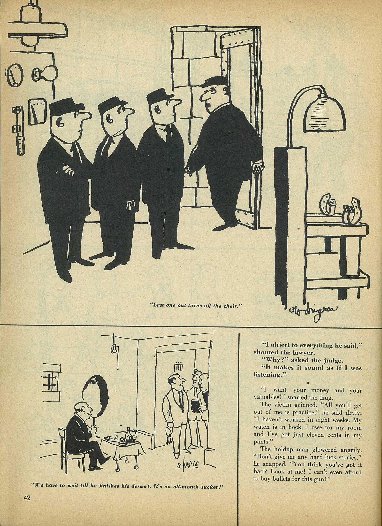 Read online Cartoons and Gags comic -  Issue #5 - 42