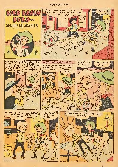 Read online Ken Maynard Western comic -  Issue #1 - 12