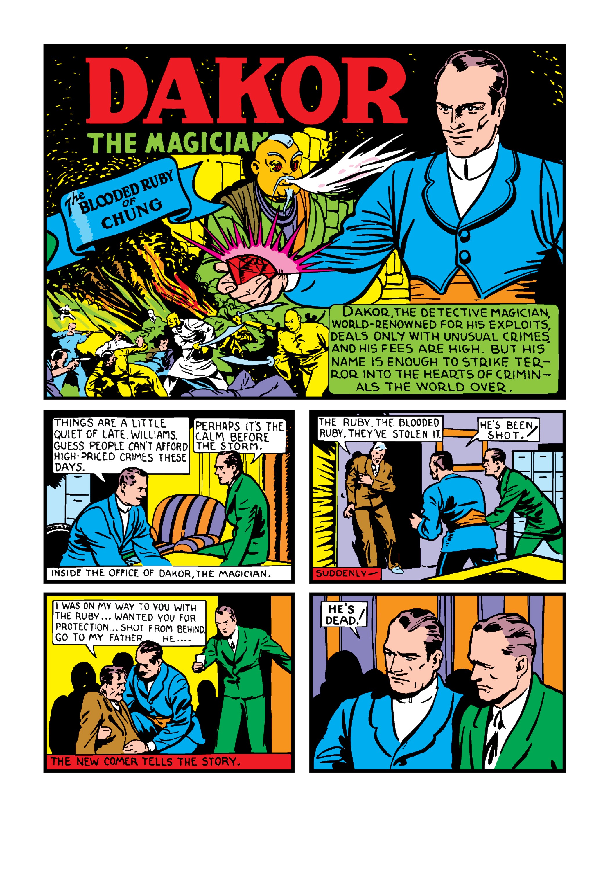 Read online Mystic Comics comic -  Issue # (1940) _Marvel Masterworks - Golden Age  (Part 1) - 56
