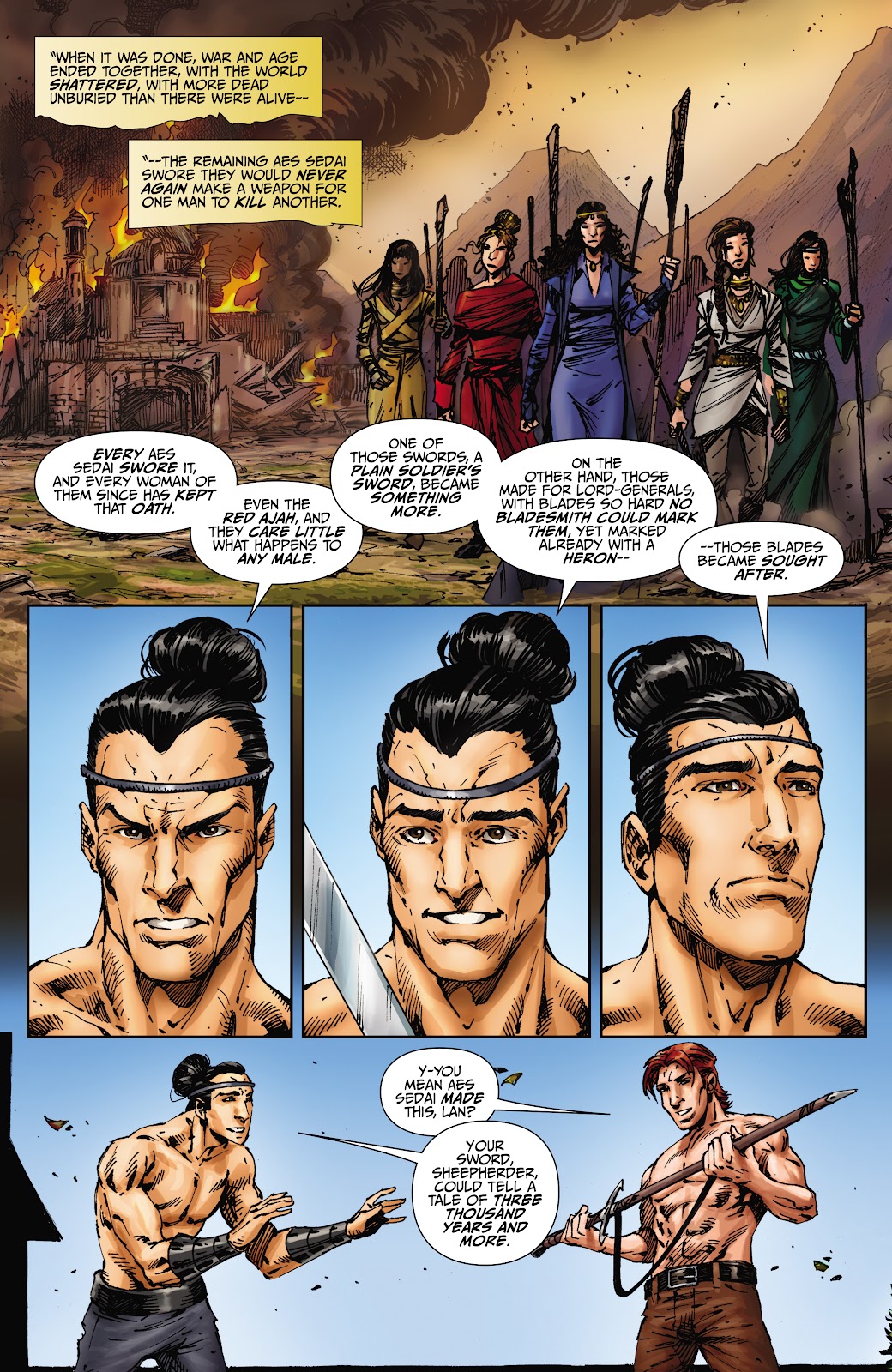 Robert Jordan's The Wheel of Time: The Great Hunt issue 2 - Page 14
